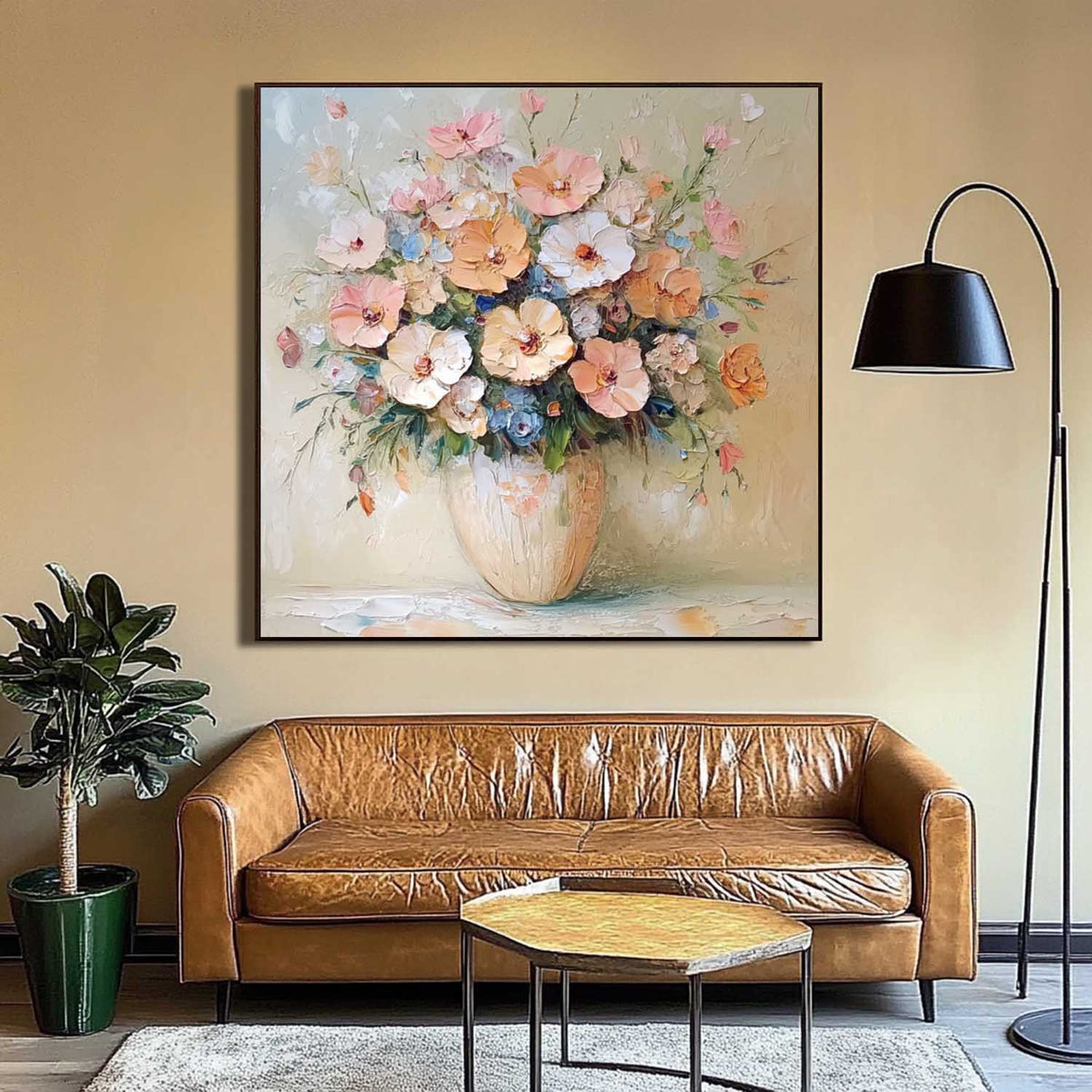 Flower Canvas Art #FL195