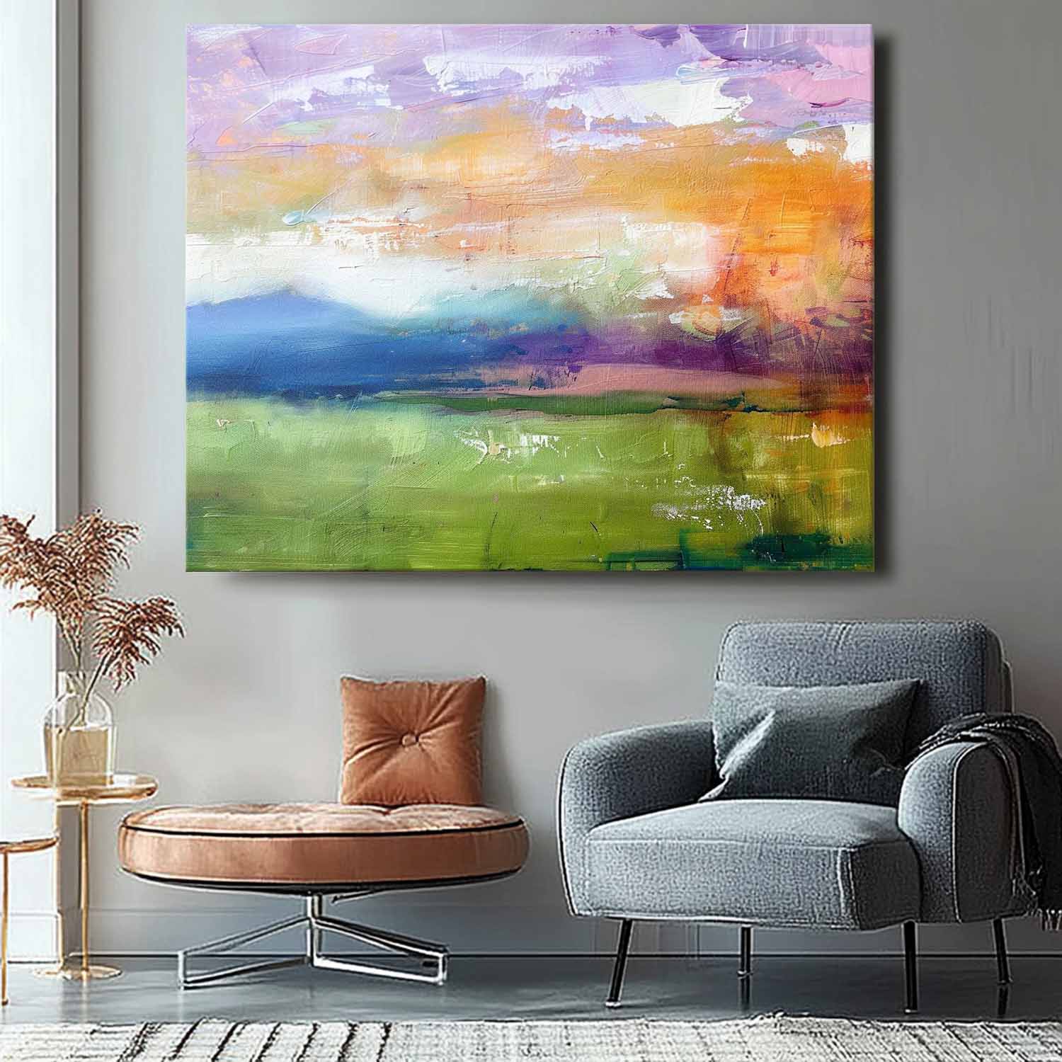 Abstract Canvas Art #AB652