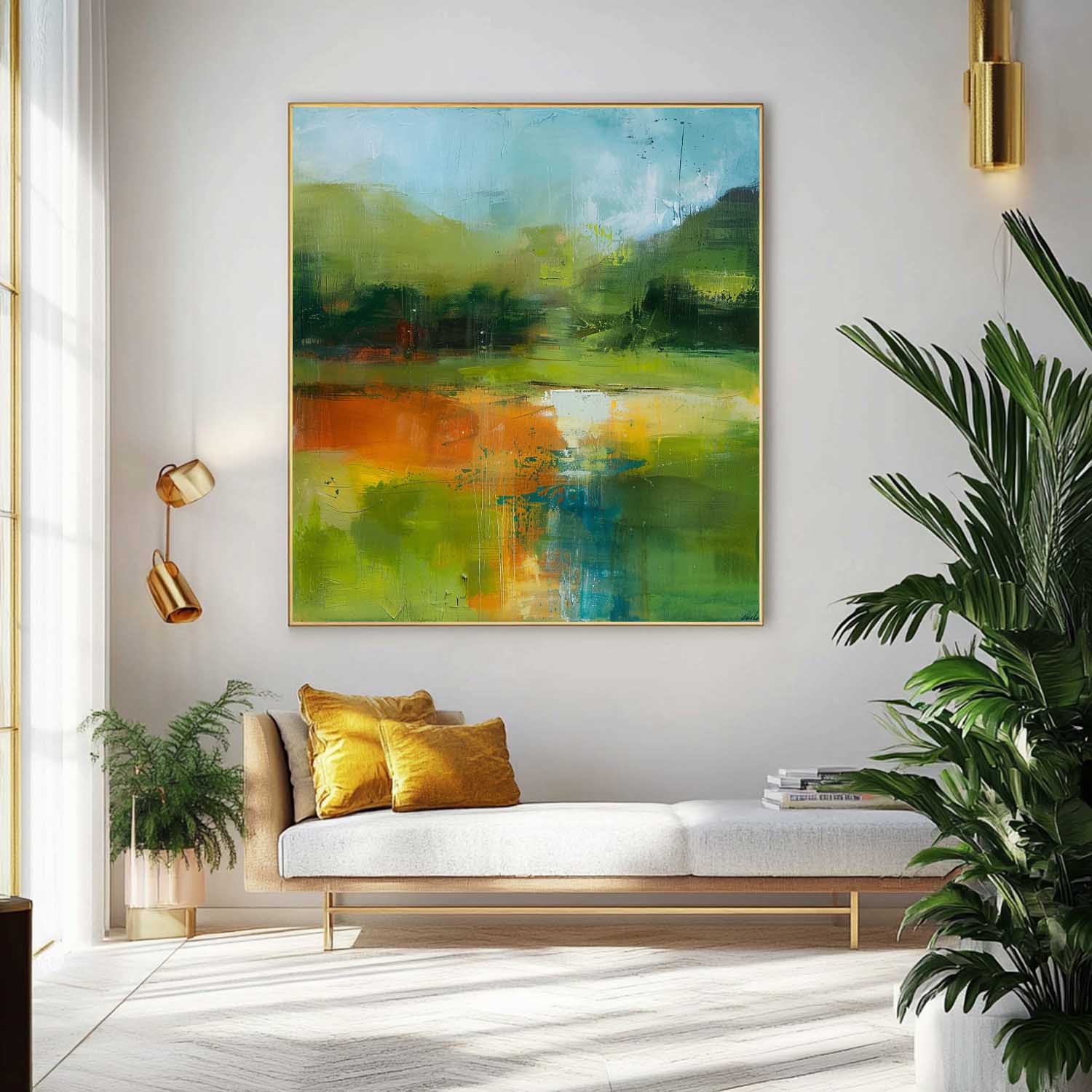 Abstract Canvas Art #AB616