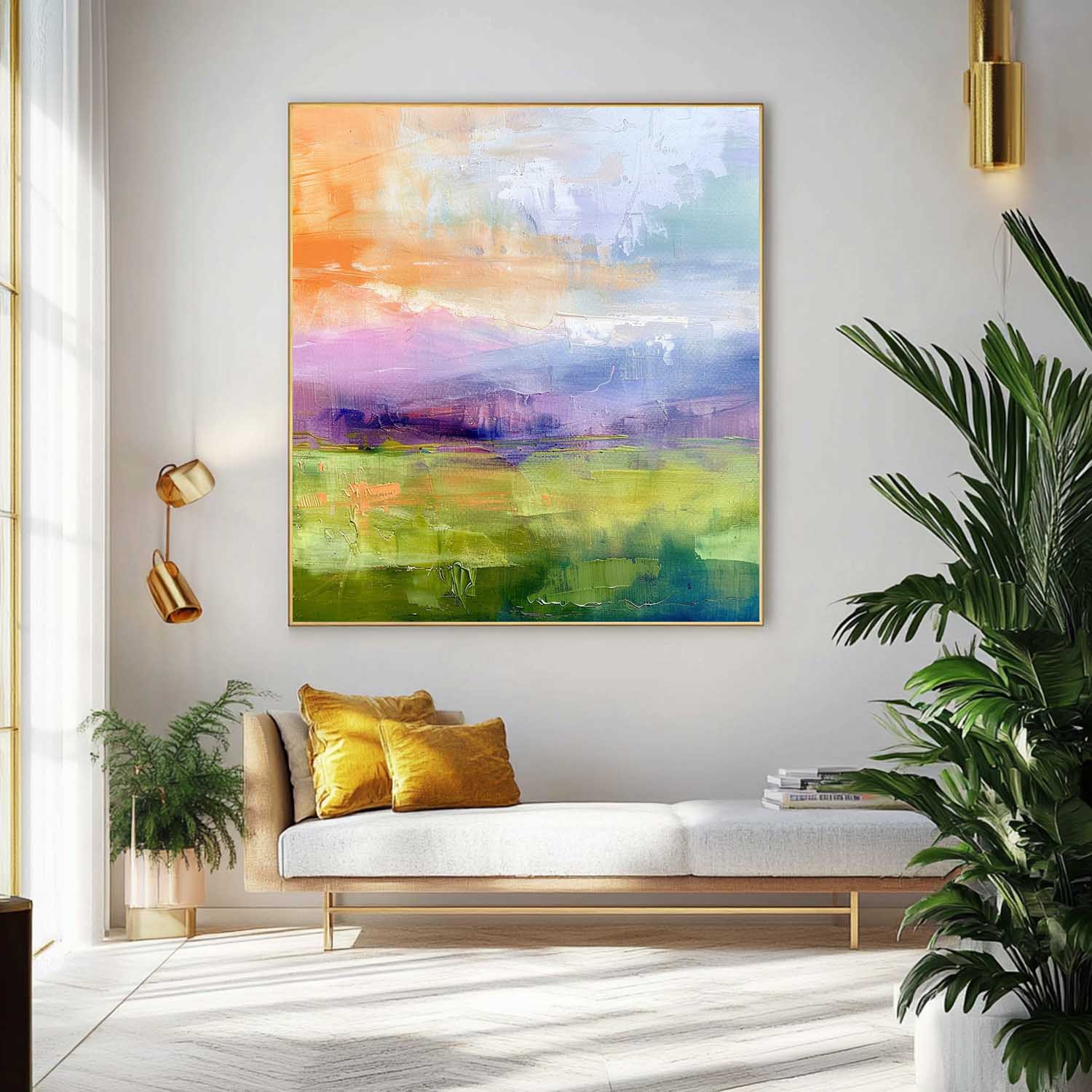 Abstract Canvas Art #AB653