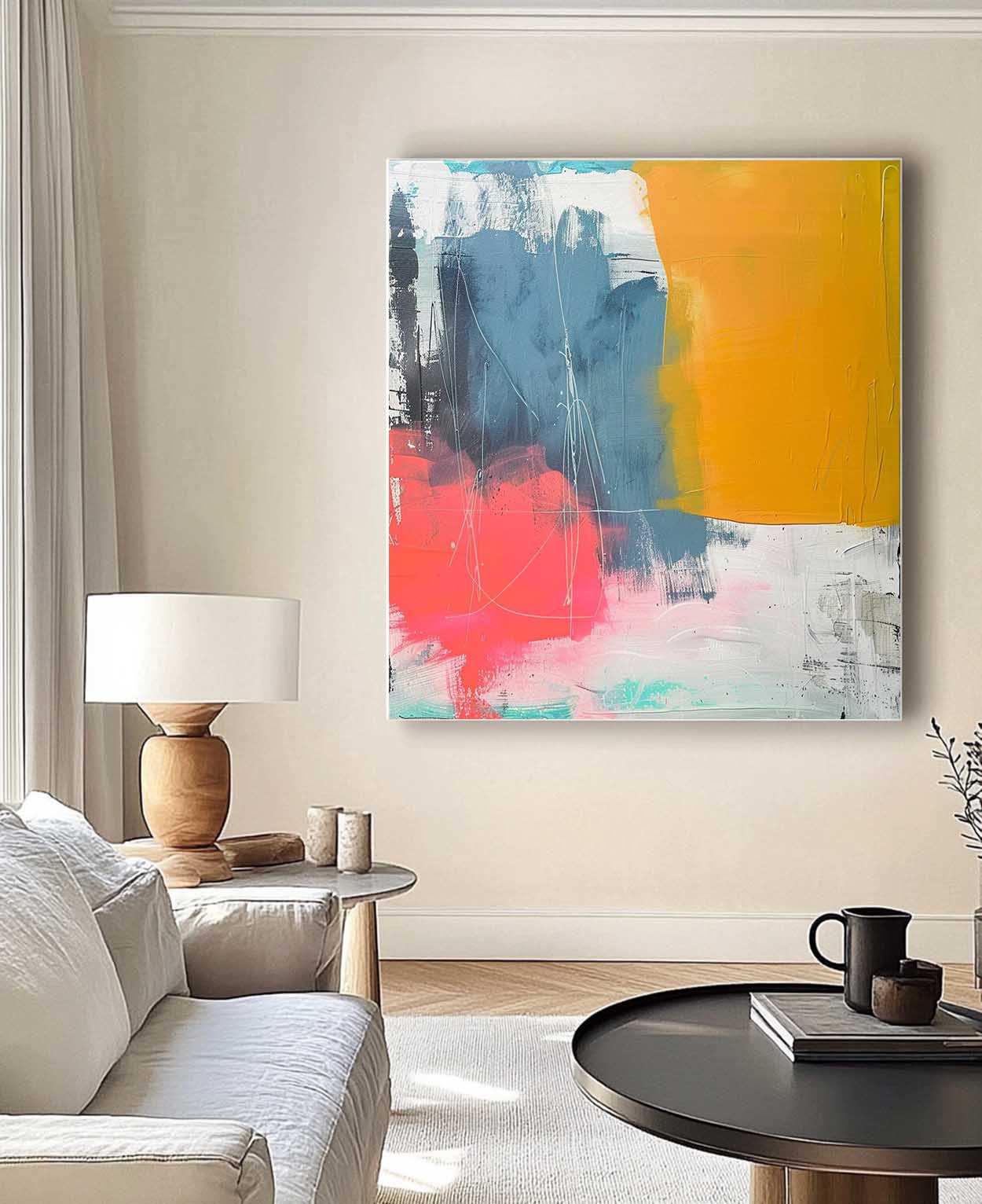 Abstract Canvas Art #AB656