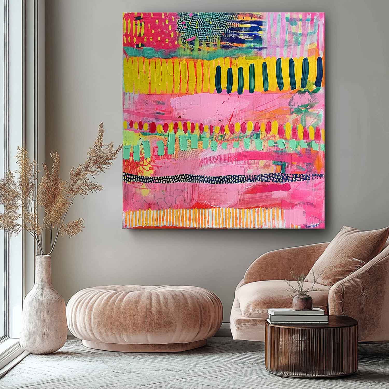 Abstract Canvas Art #AB675
