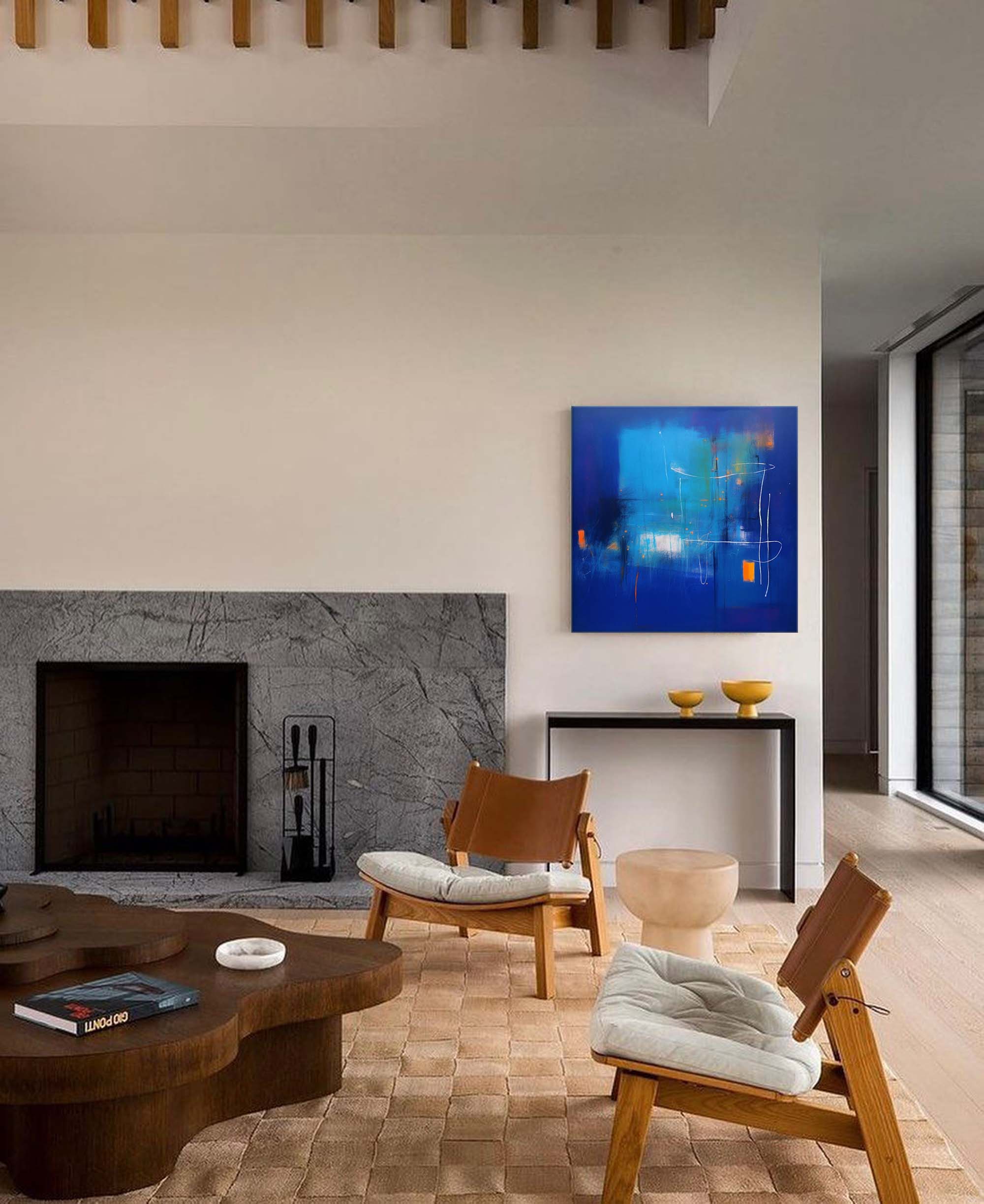Abstract Canvas Art #AB206
