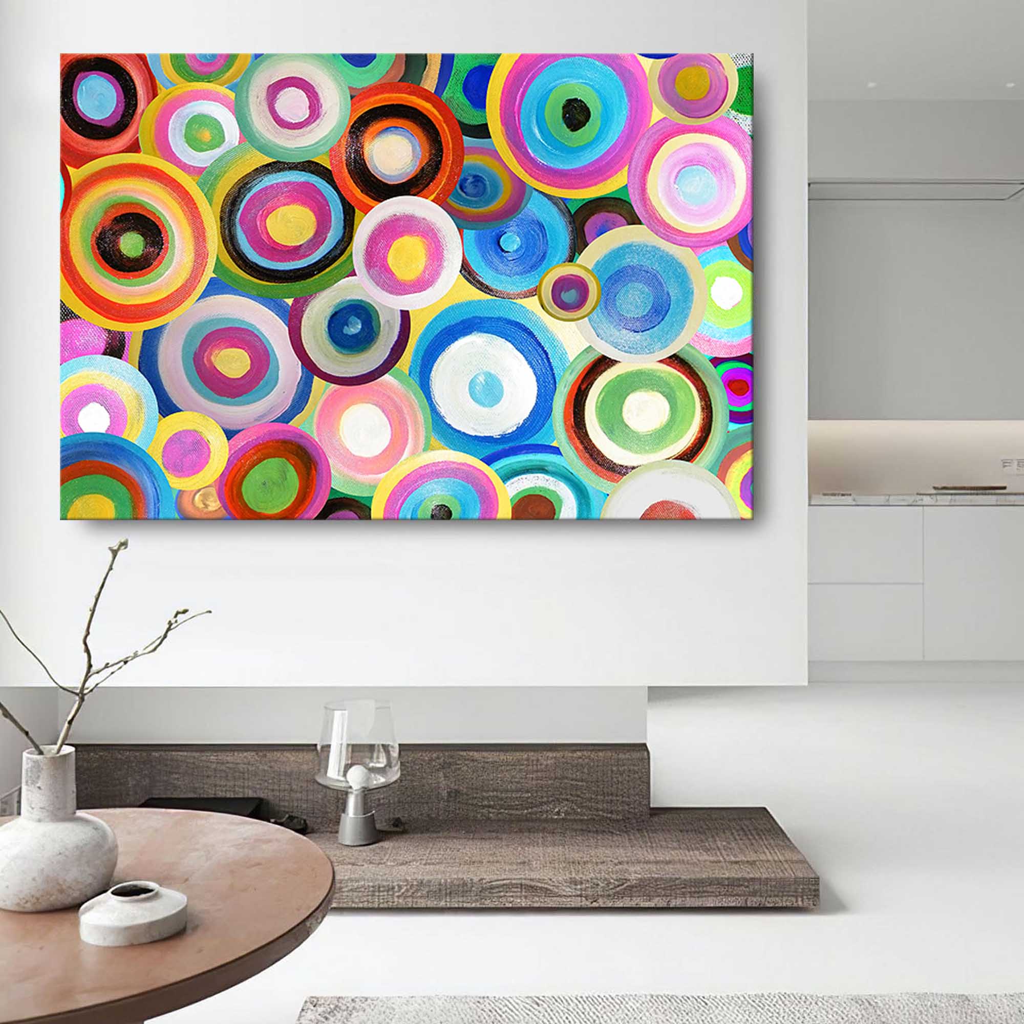 Abstract Canvas Art #AB257
