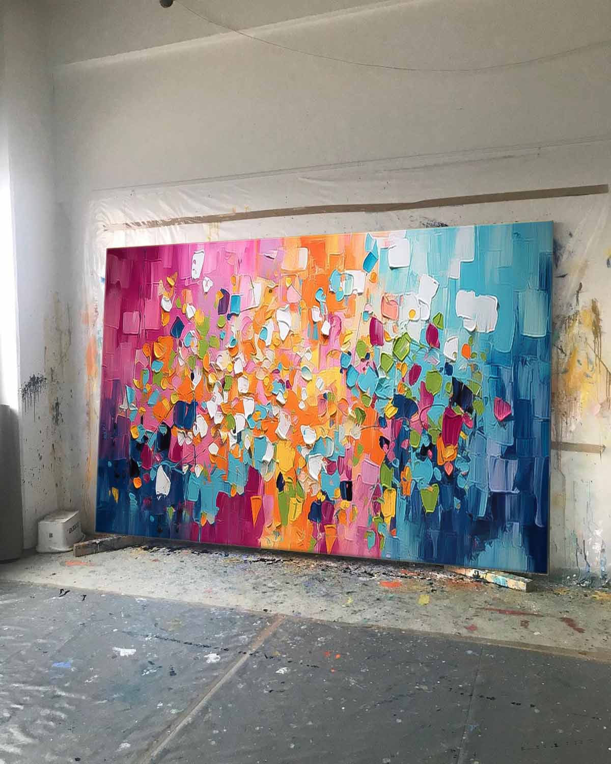 Abstract Canvas Art #AB520