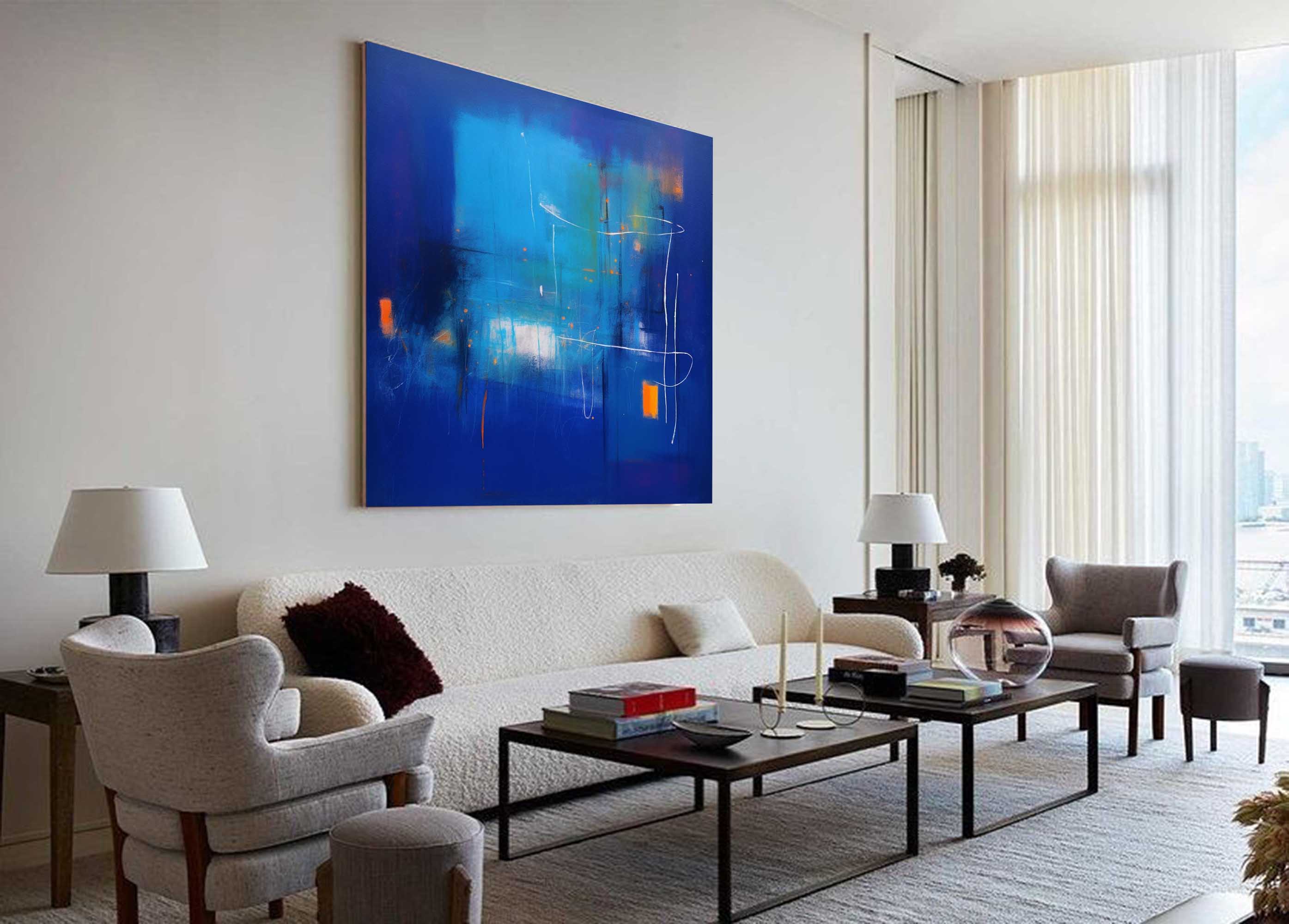 Abstract Canvas Art #AB206