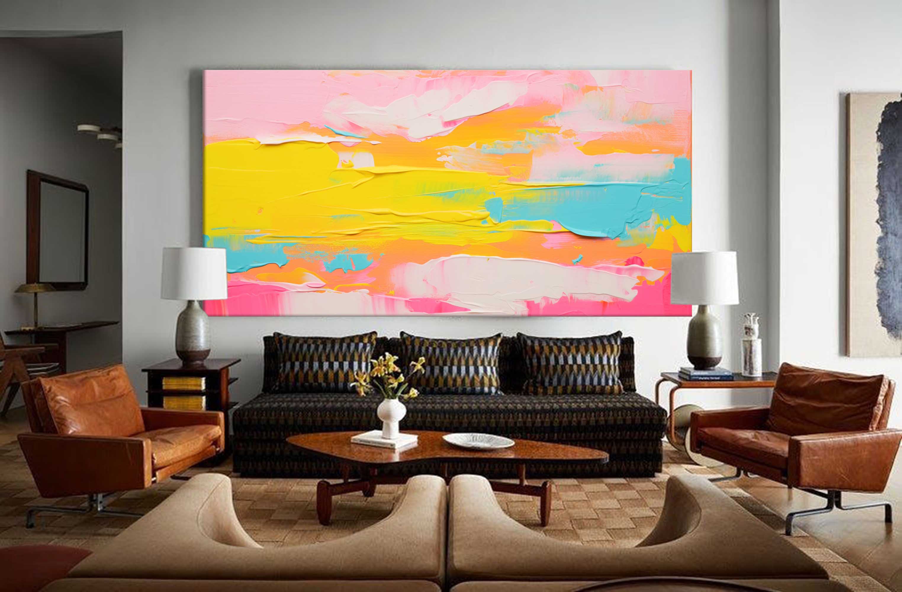 Abstract Canvas Art #AB274