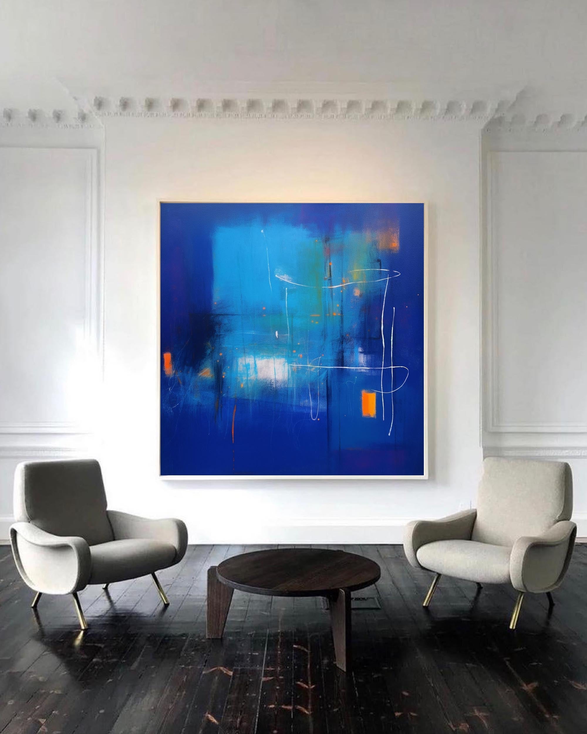 Abstract Canvas Art #AB206