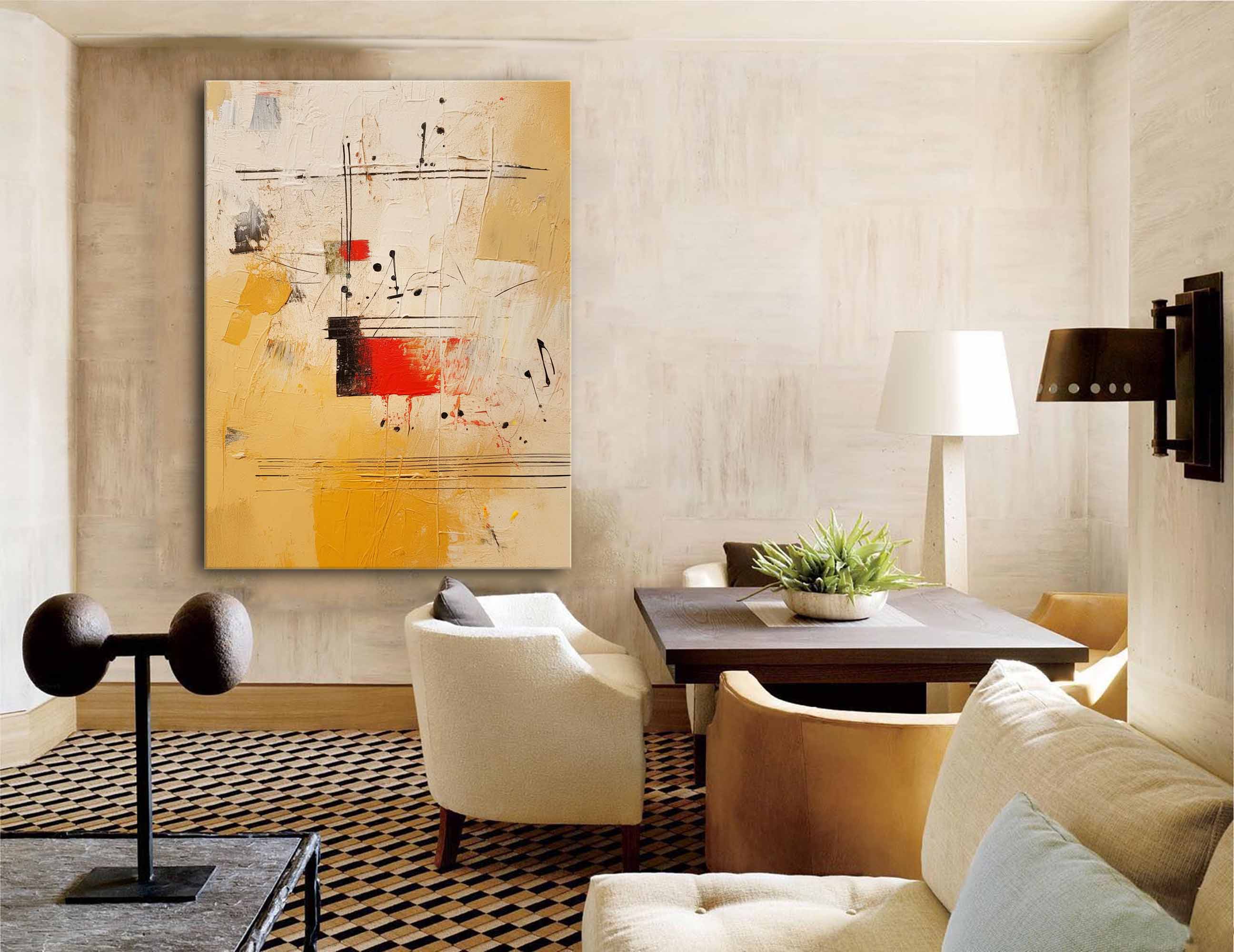 Abstract Canvas Art #AB153