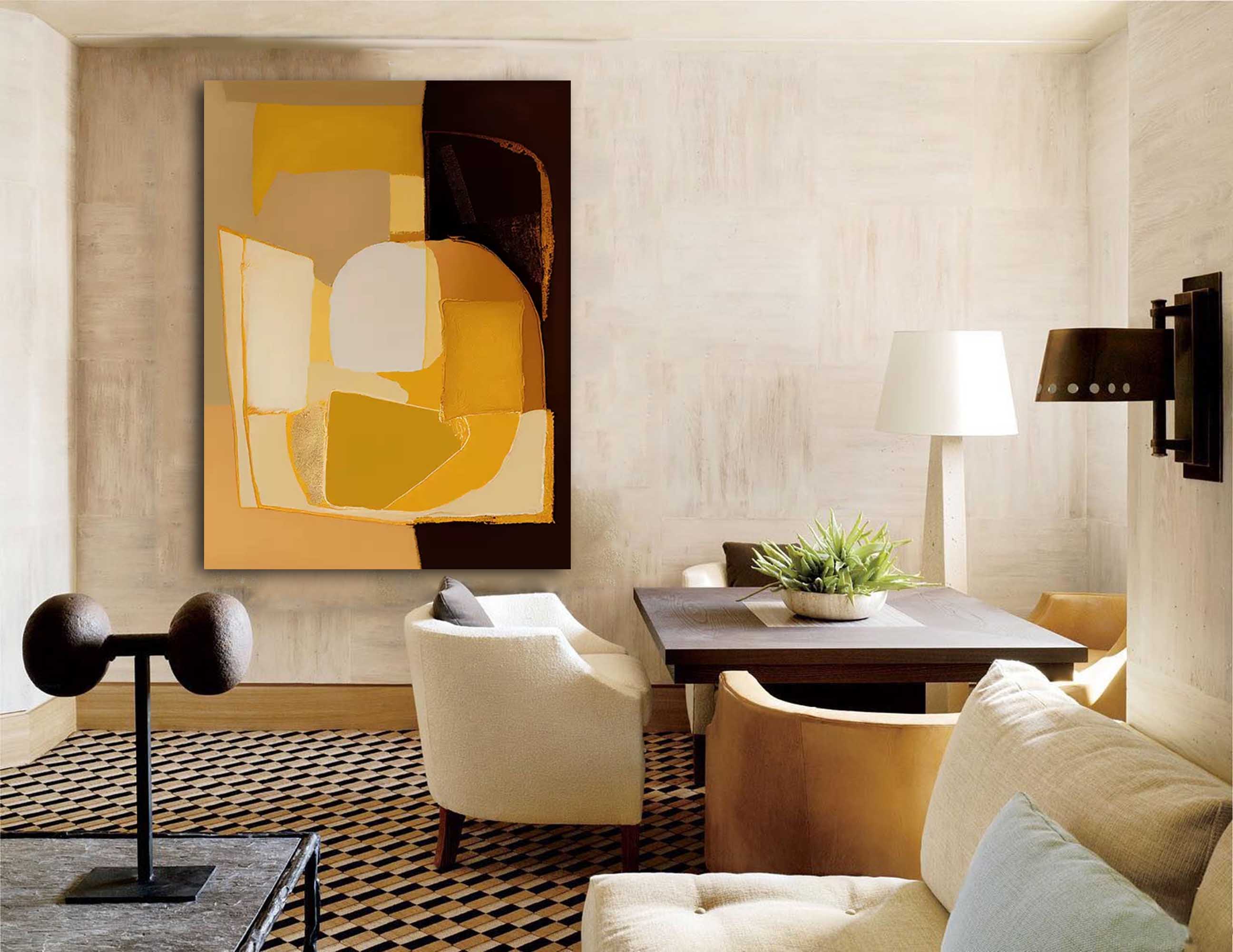 Abstract Canvas Art #AB280