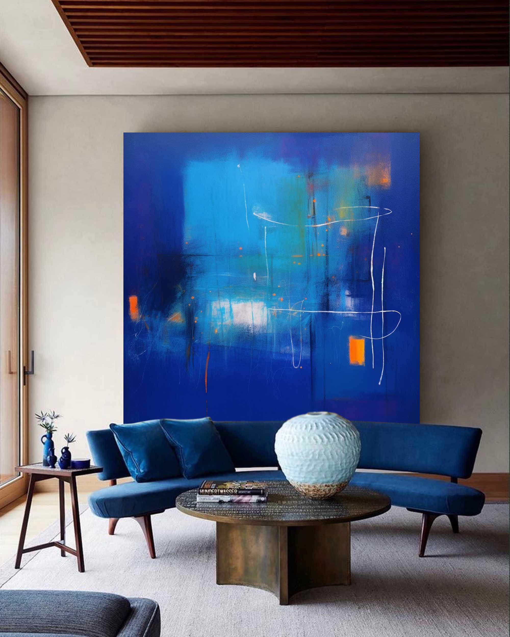 Abstract Canvas Art #AB206