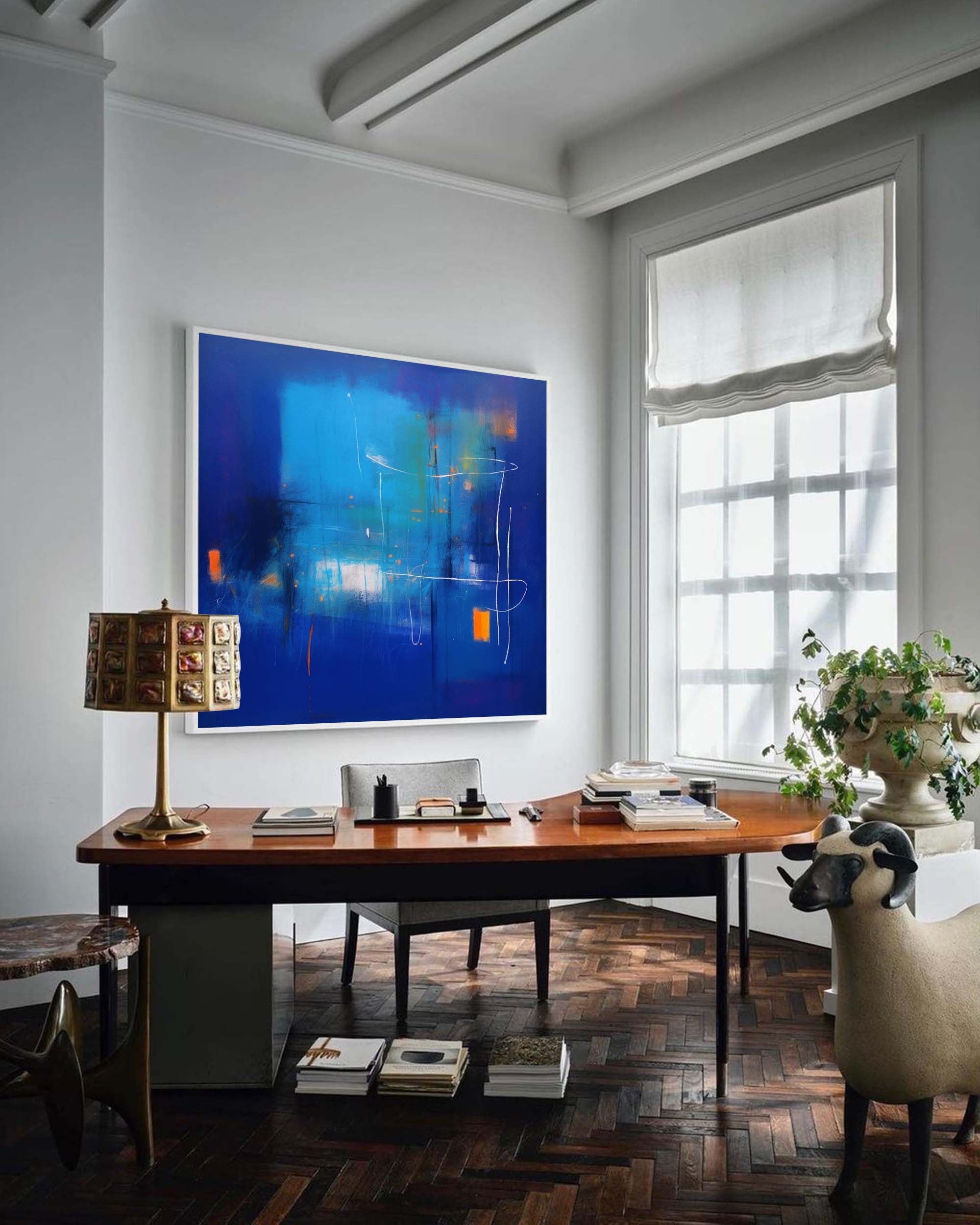 Abstract Canvas Art #AB206