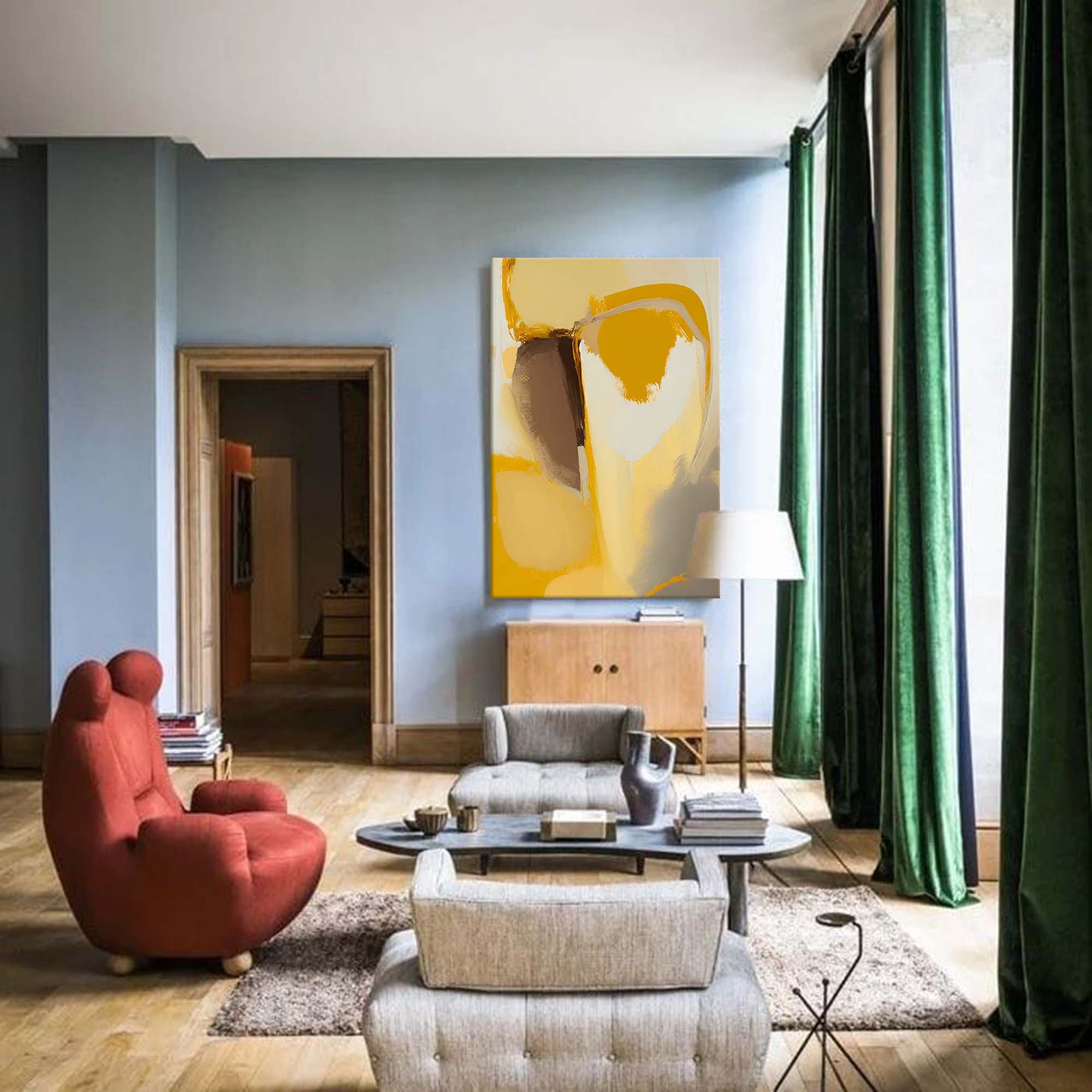 Abstract Canvas Art #AB281