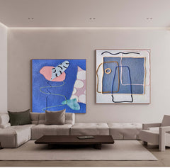 Abstract Canvas Art #AB053