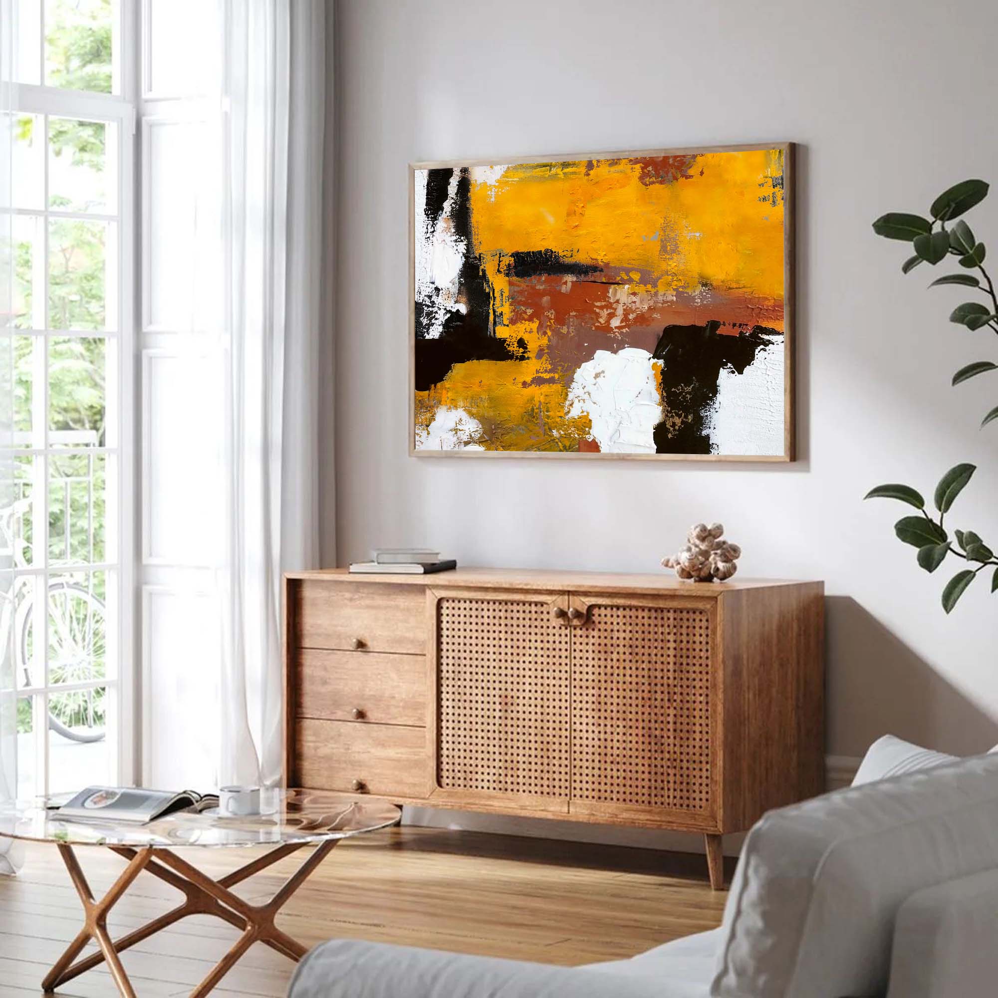 Abstract Canvas Art #AB112