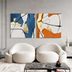 Abstract Canvas Art #AB028