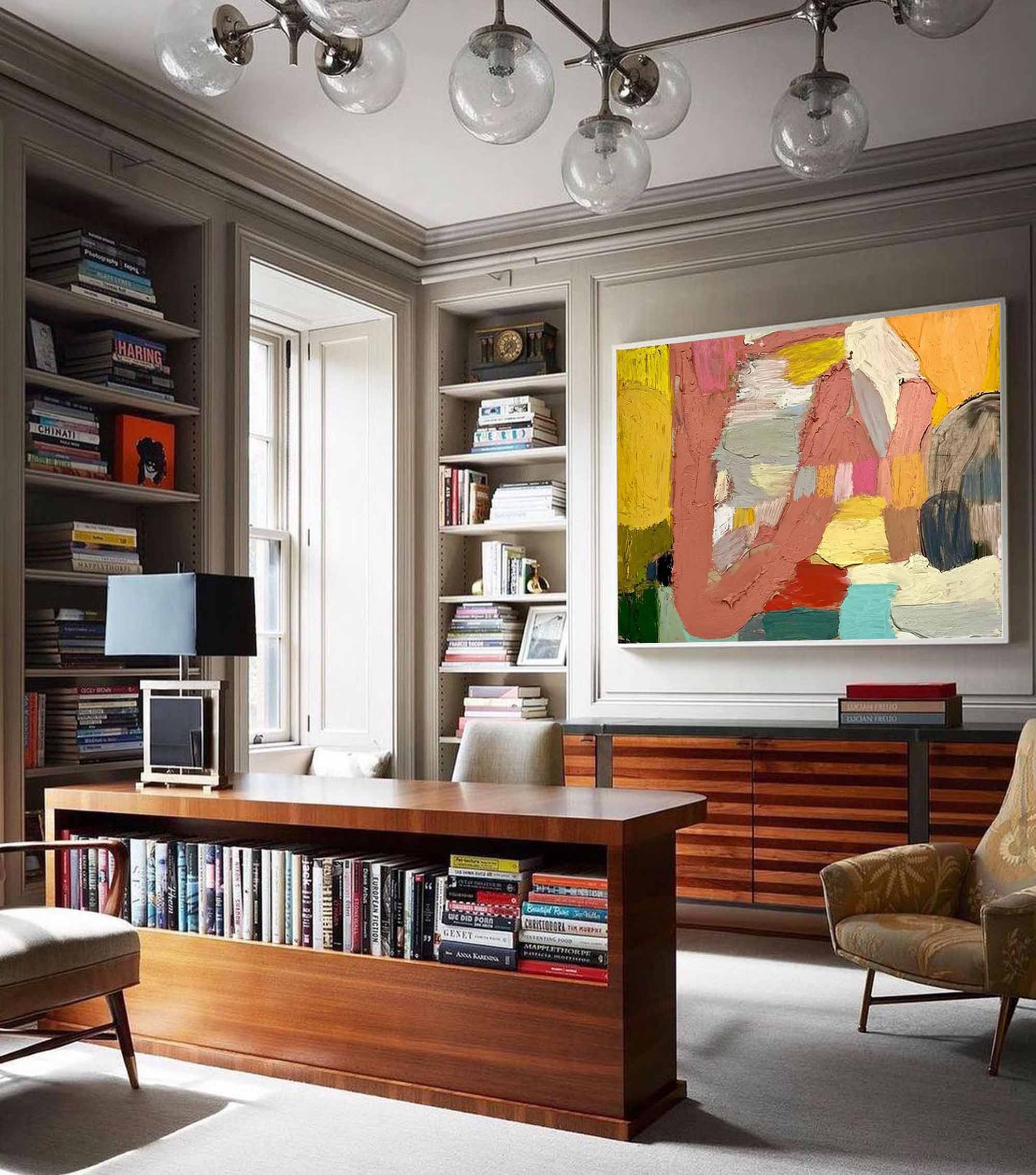 Abstract Canvas Art #AB235