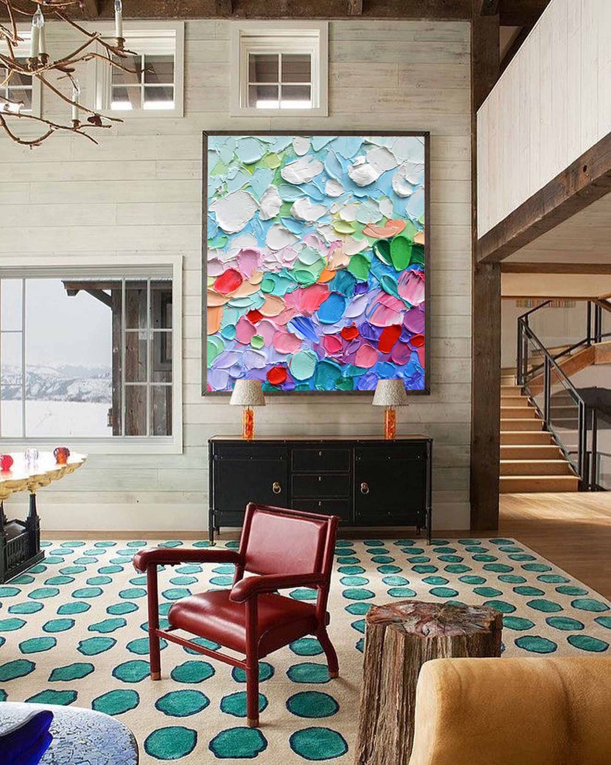 Abstract Canvas Art #AB130