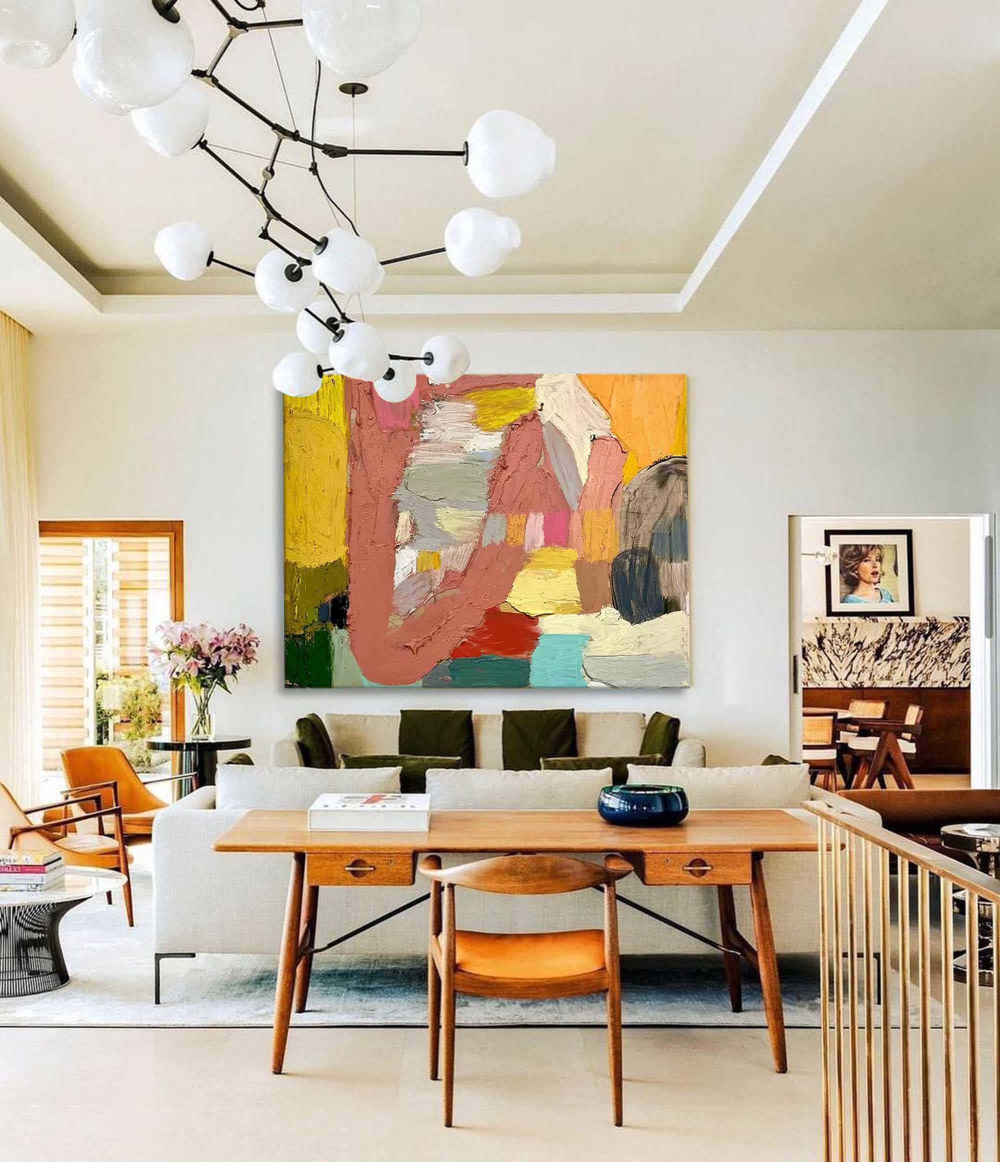 Abstract Canvas Art #AB235