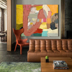 Abstract Canvas Art #AB235