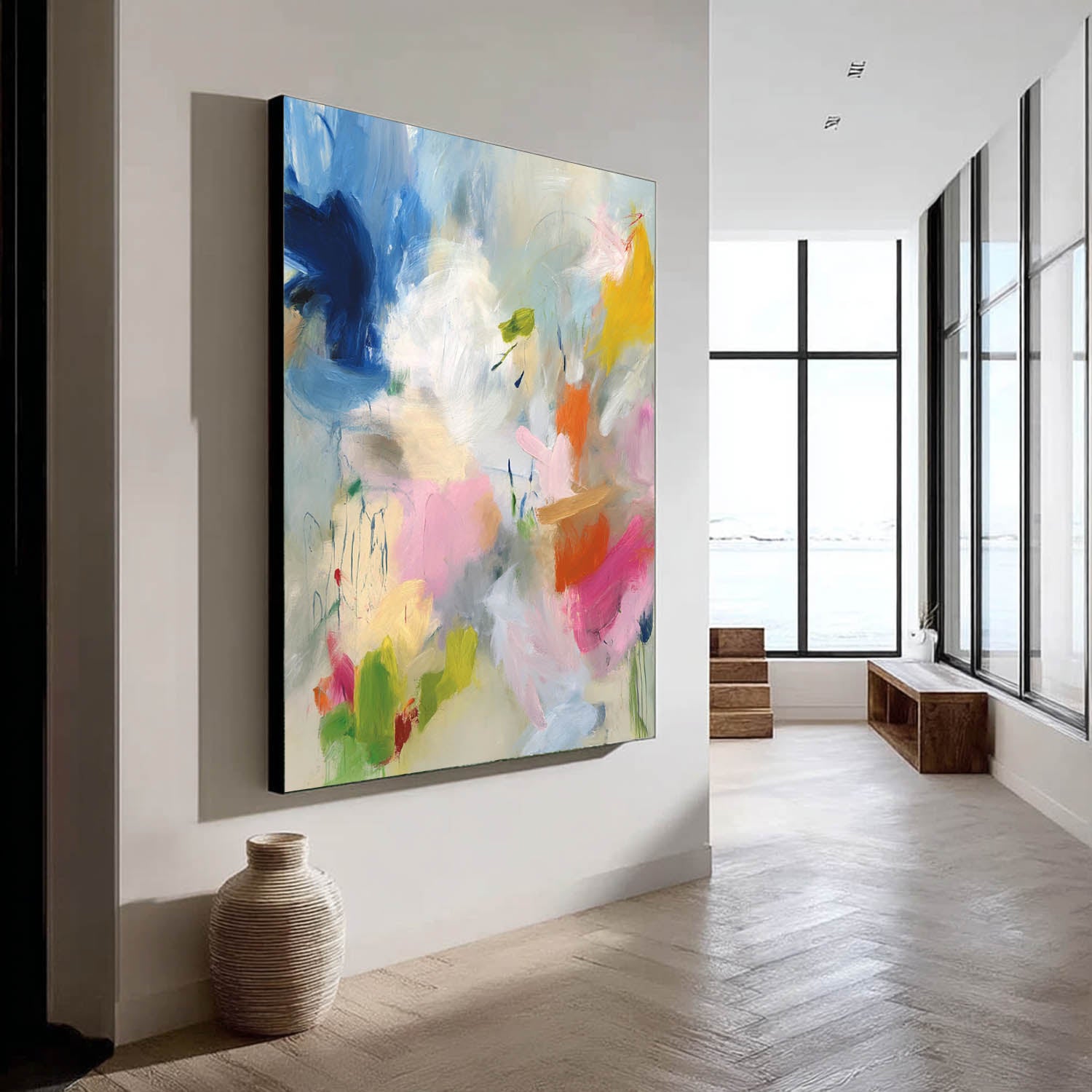 Abstract Canvas Art #AB713