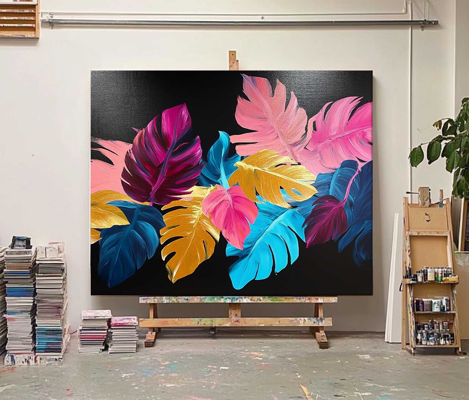 Flower Canvas Art #FL180