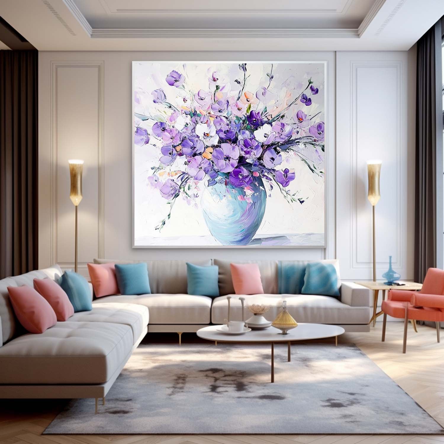 Flower Canvas Art #FL199