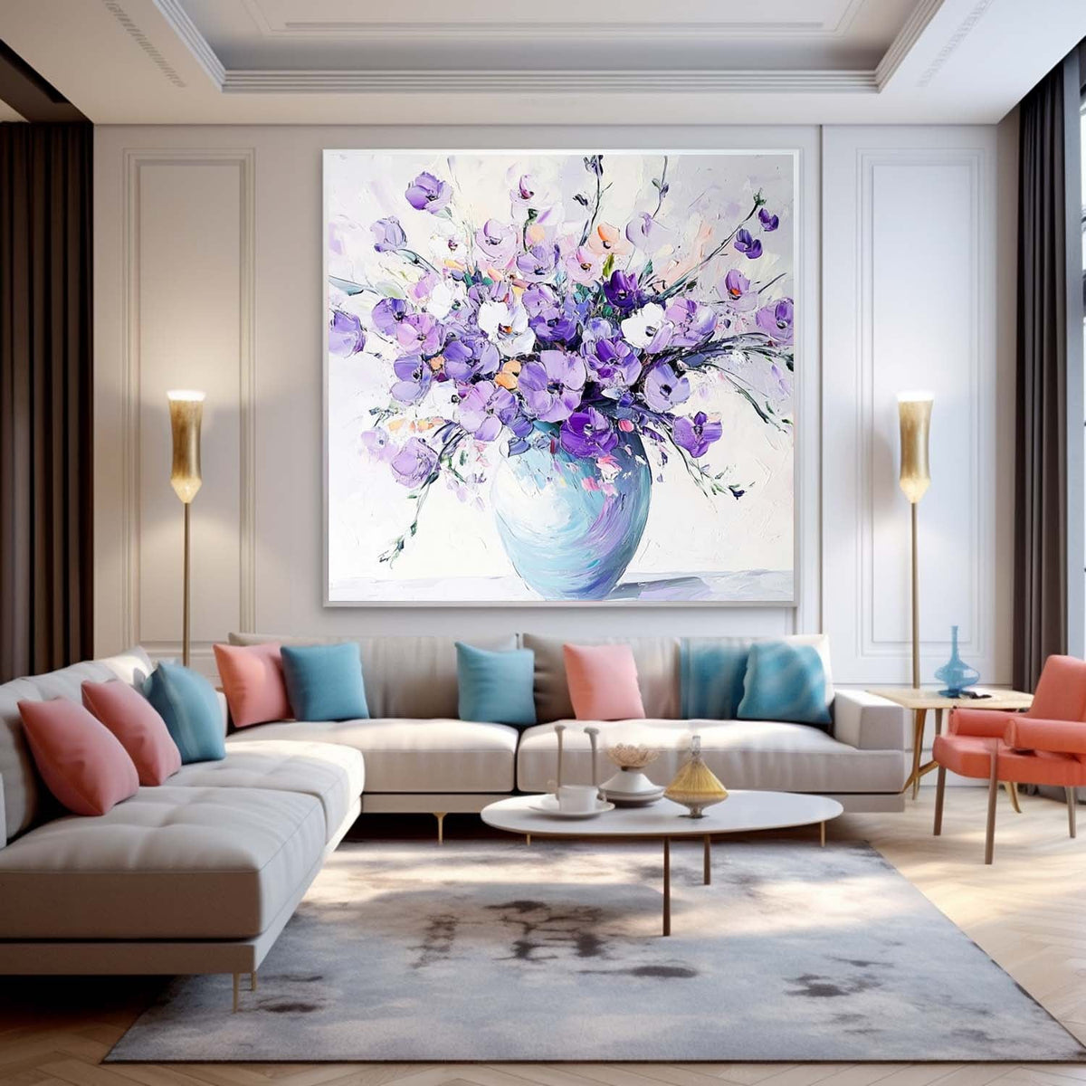 Flower Canvas Art #FL199