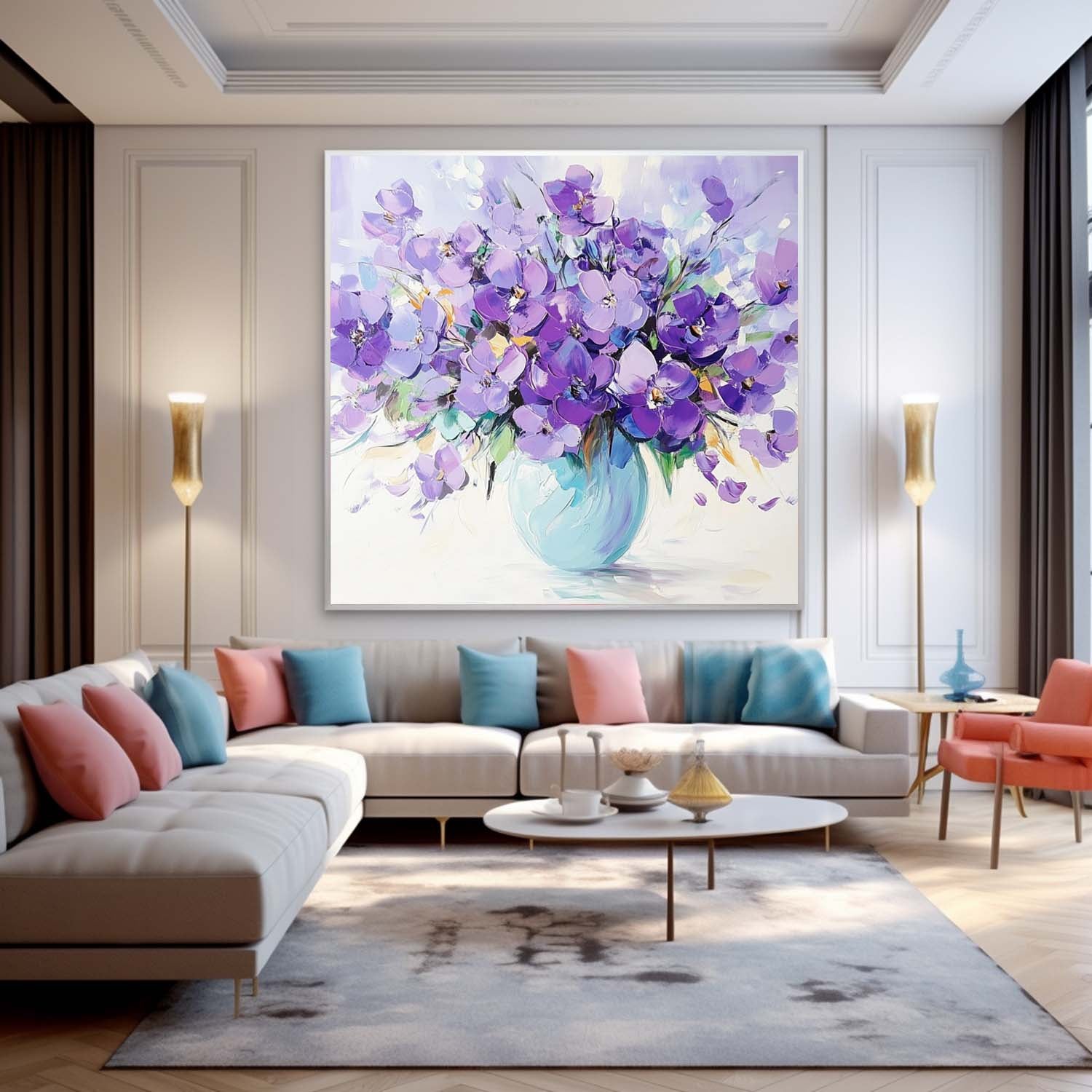 Flower Canvas Art #FL198
