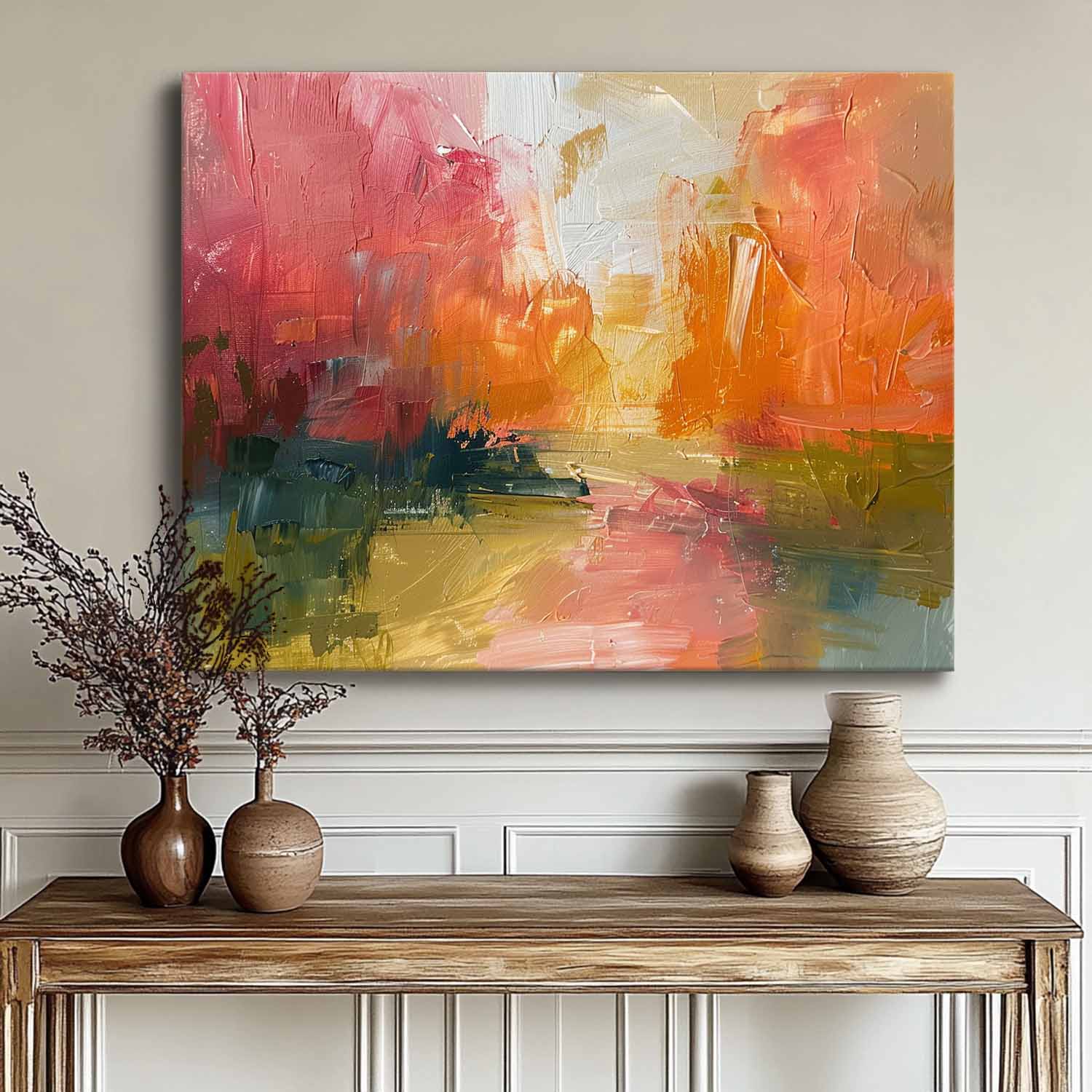 Abstract Canvas Art #AB630