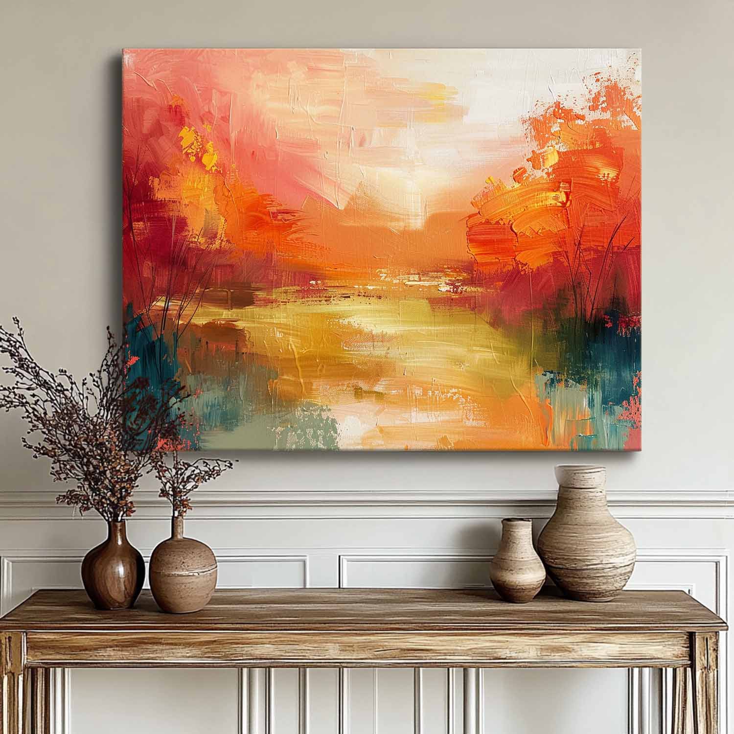 Abstract Canvas Art #AB629