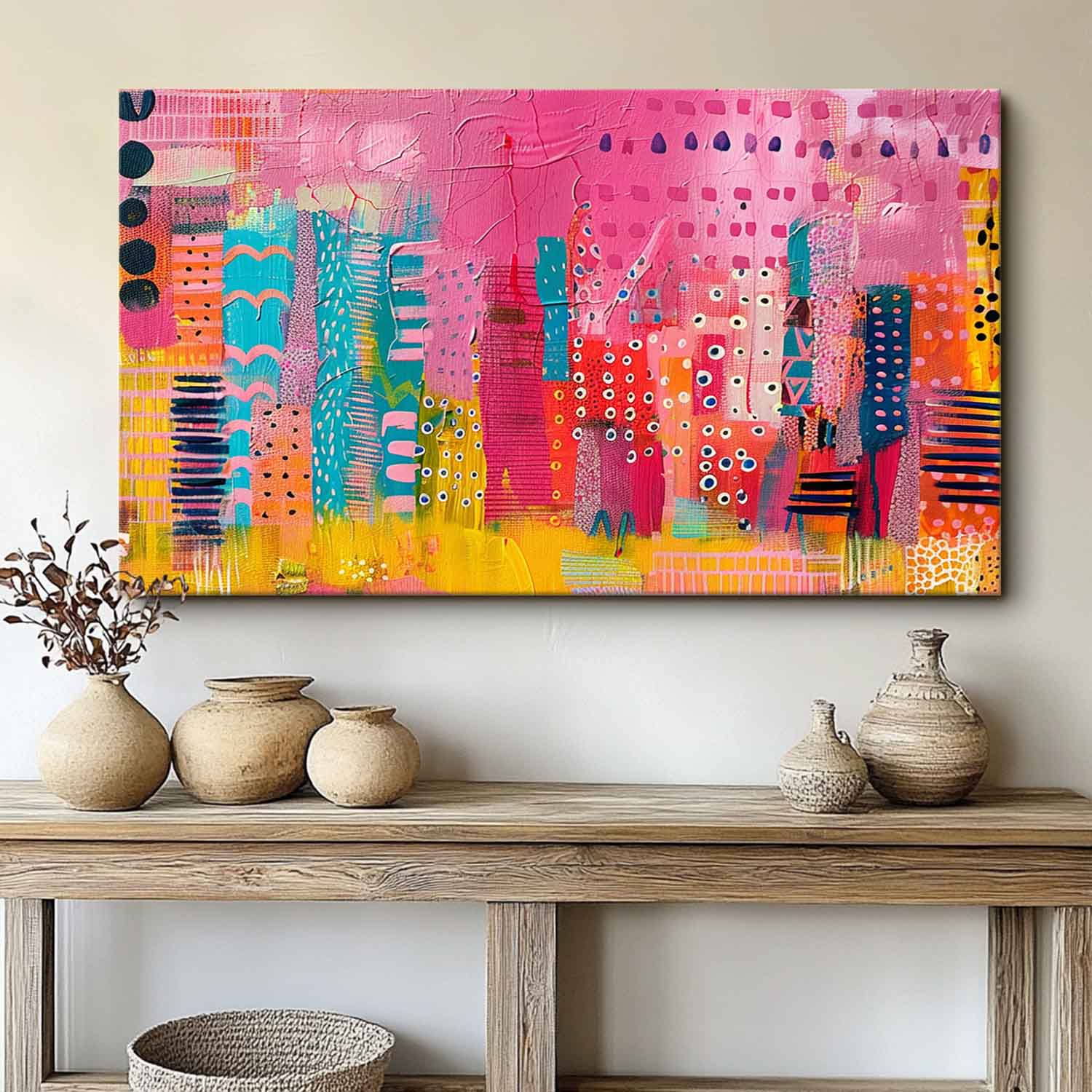 Abstract Canvas Art #AB677