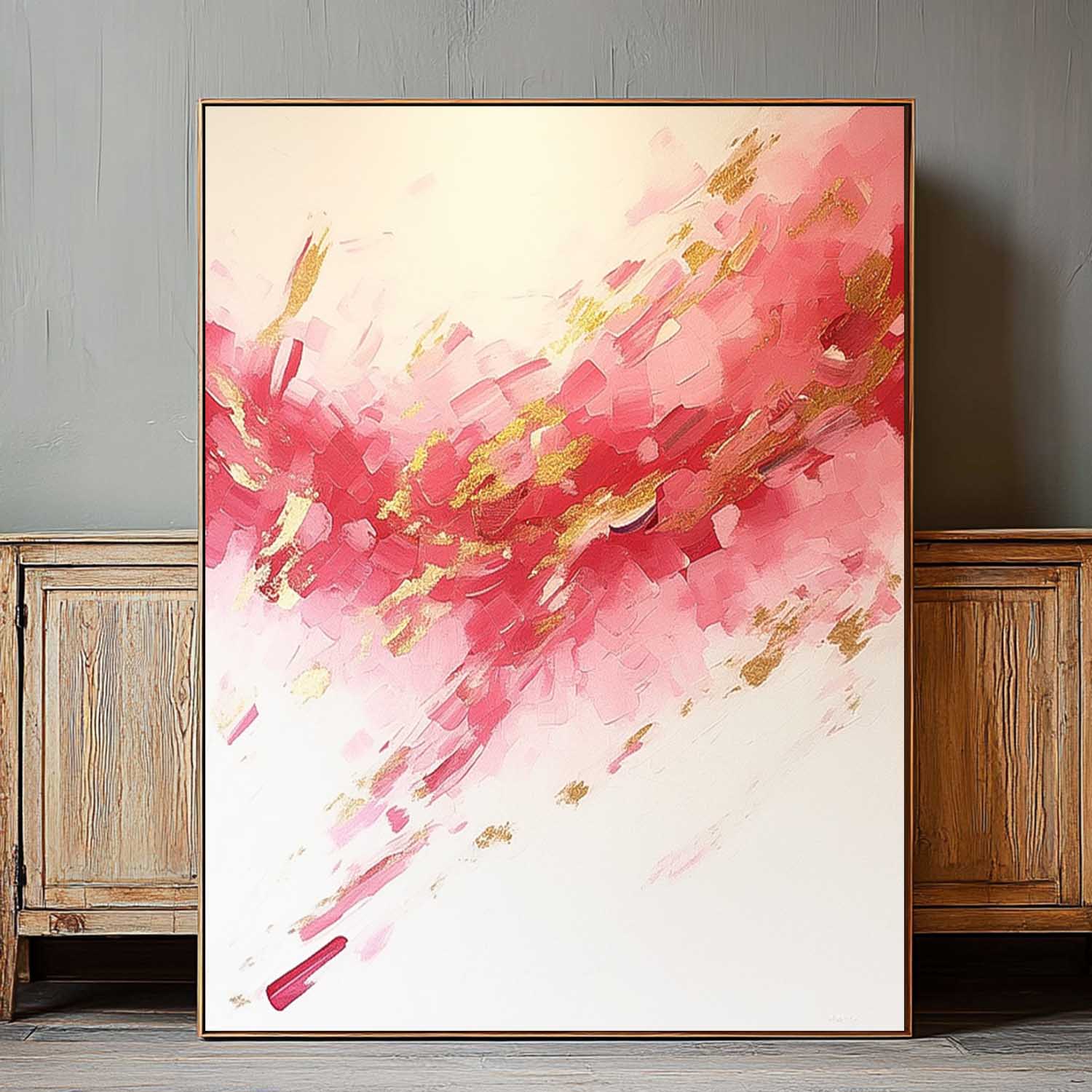 Abstract Canvas Art #AB593