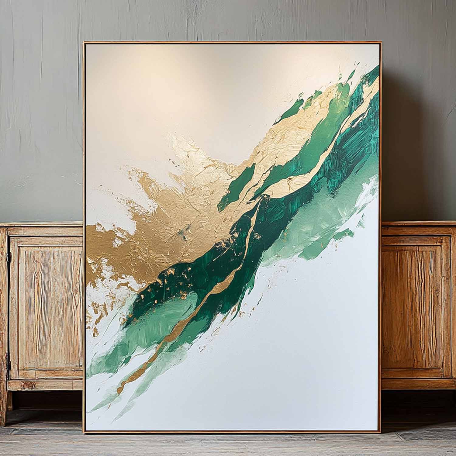 Abstract Canvas Art #AB594