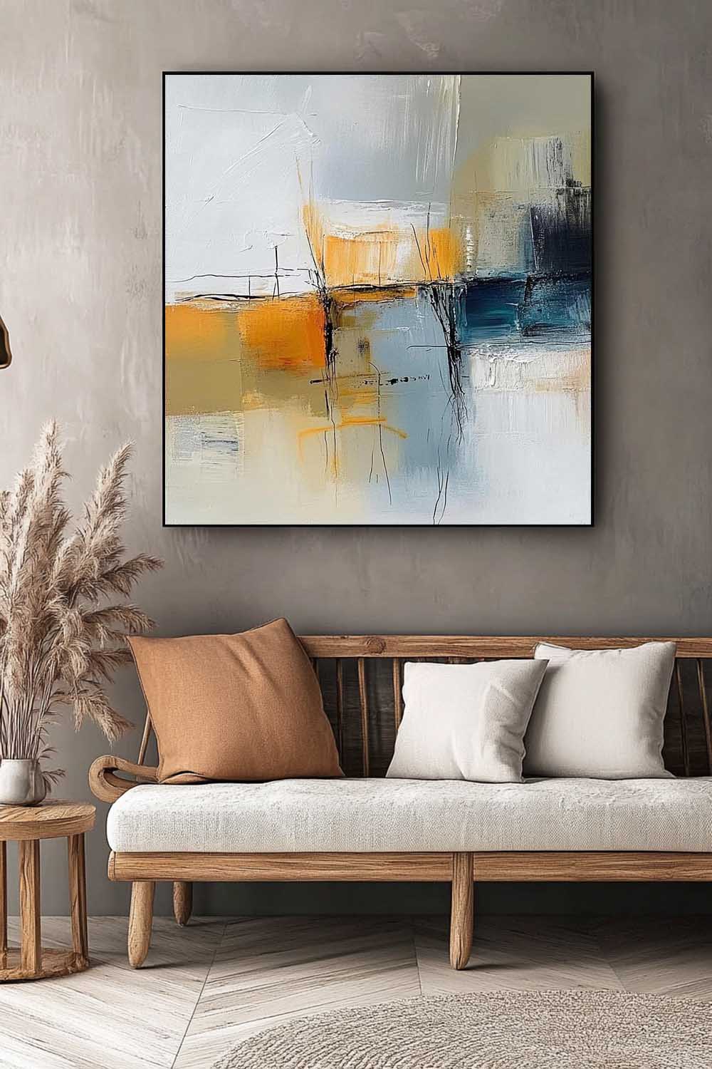 Abstract Canvas Art #AB667