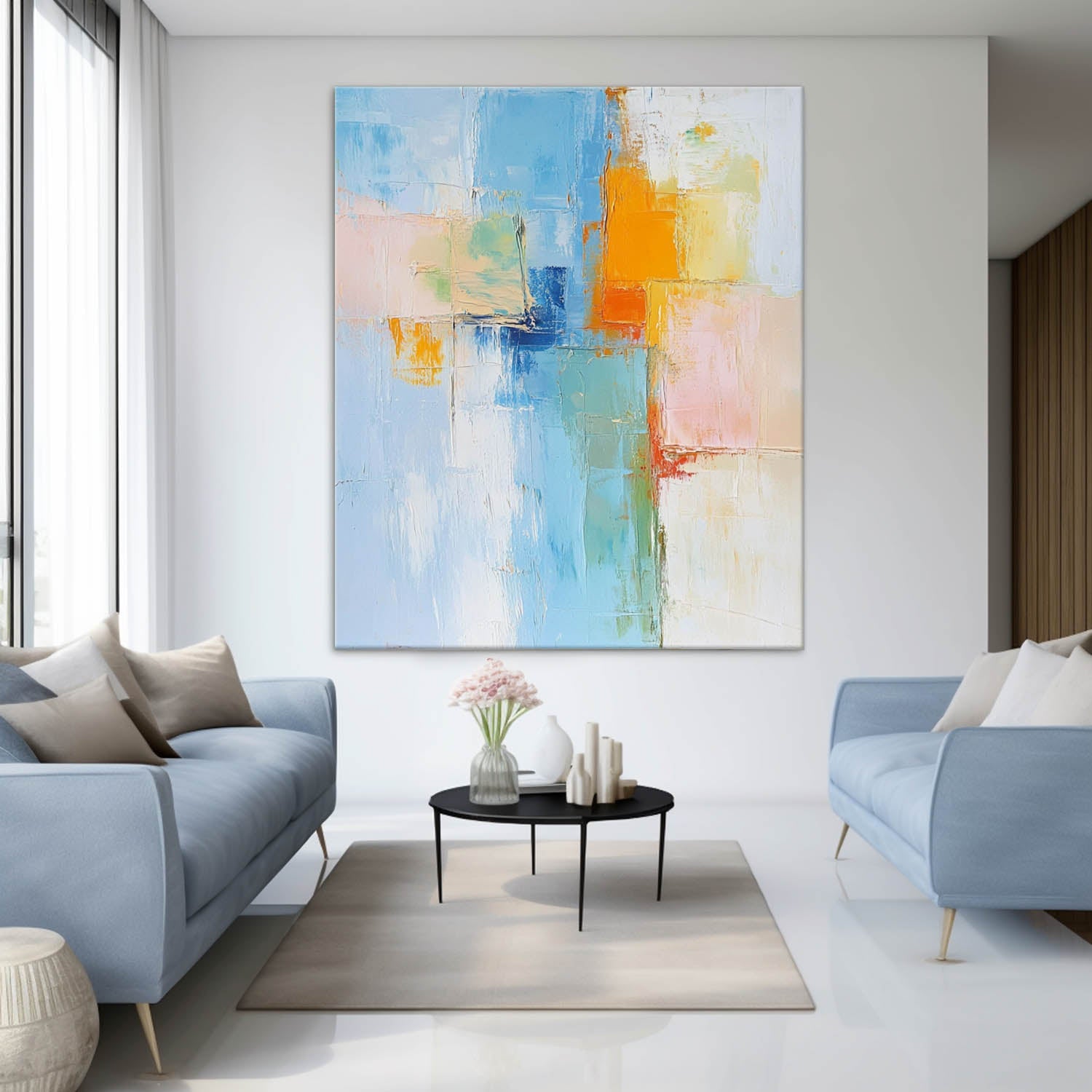 Abstract Canvas Art #AB605