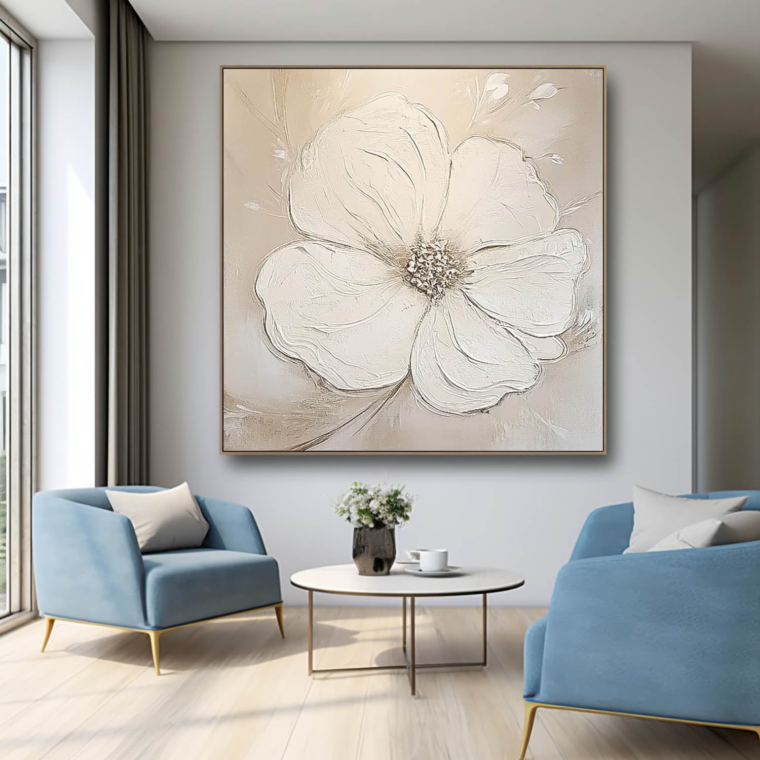 Flower Canvas Art #FL187