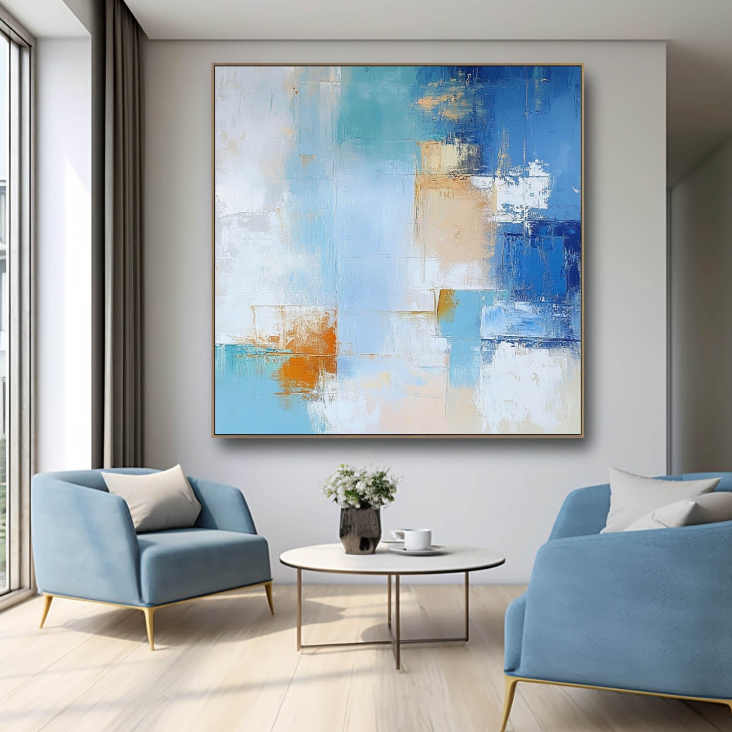 Abstract Canvas Art #AB603