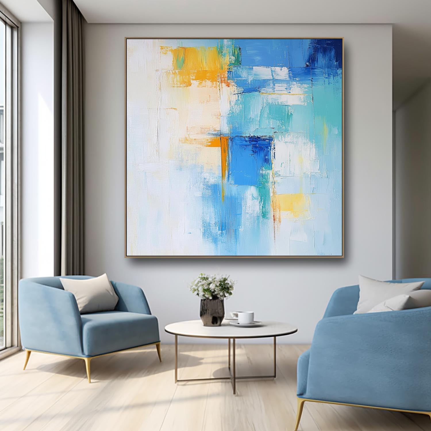 Abstract Canvas Art #AB606