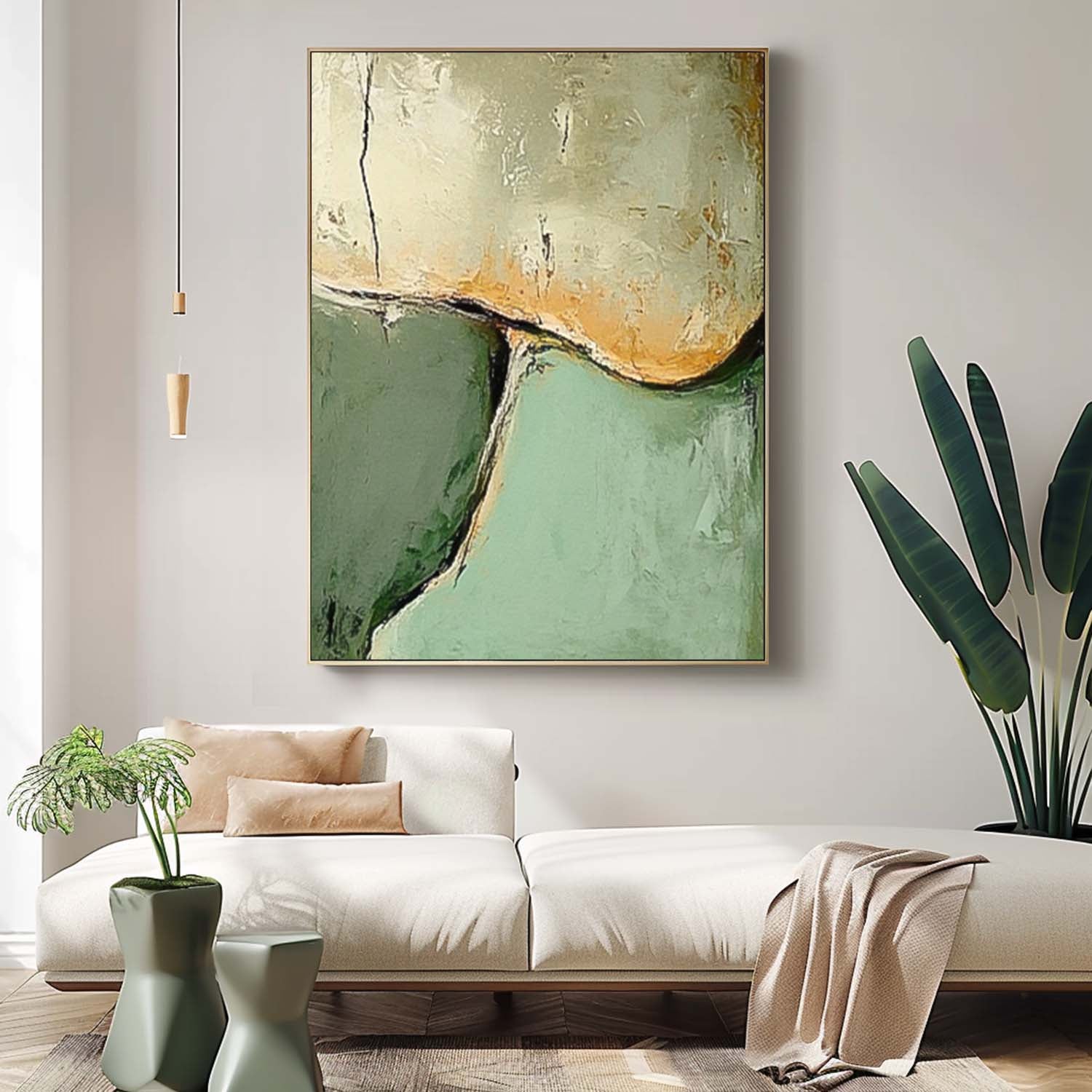 Abstract Canvas Art #AB707