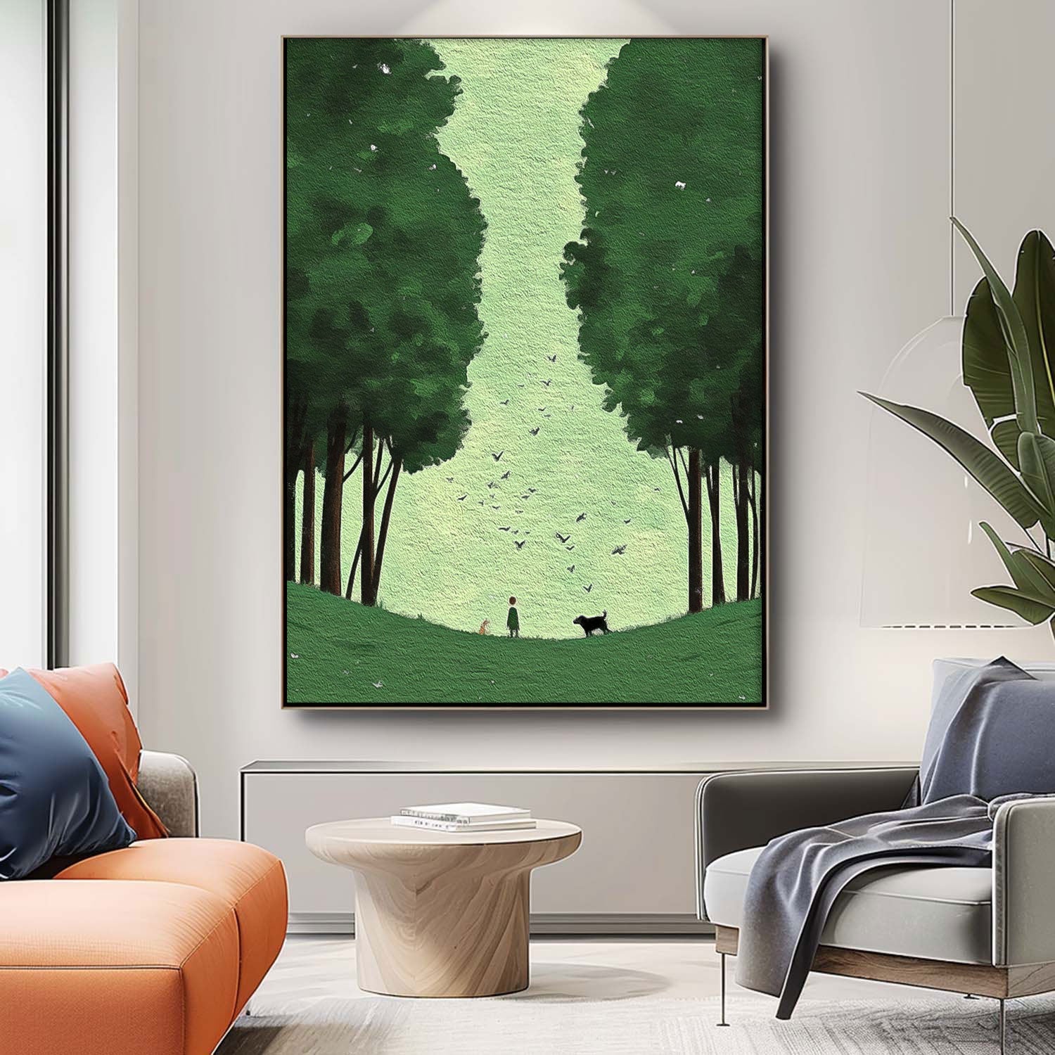 Landscape Canvas Art #LA060