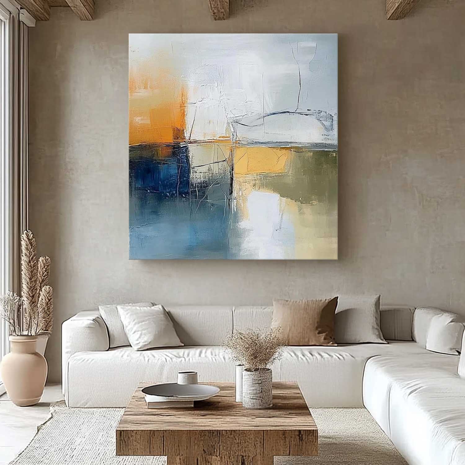 Abstract Canvas Art #AB669