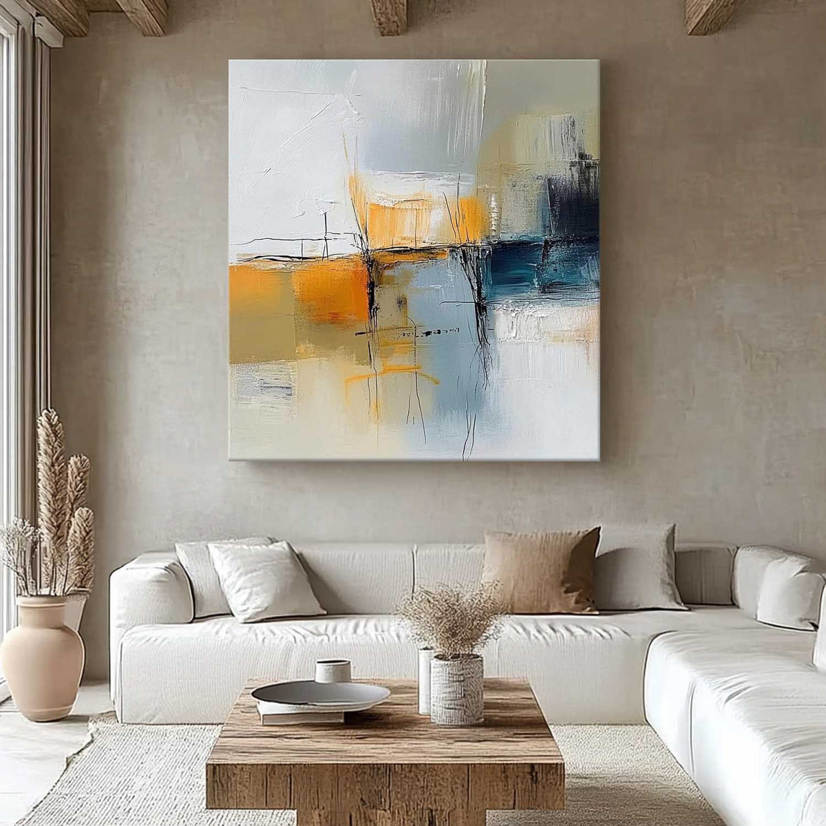 Abstract Canvas Art #AB667
