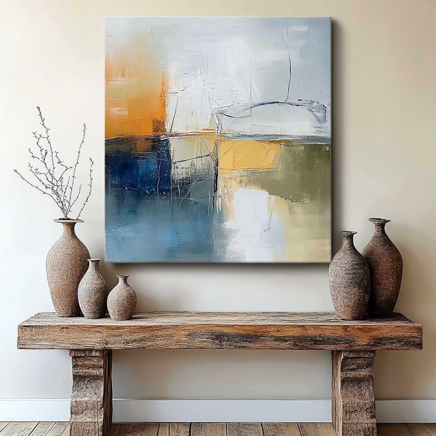 Abstract Canvas Art #AB669