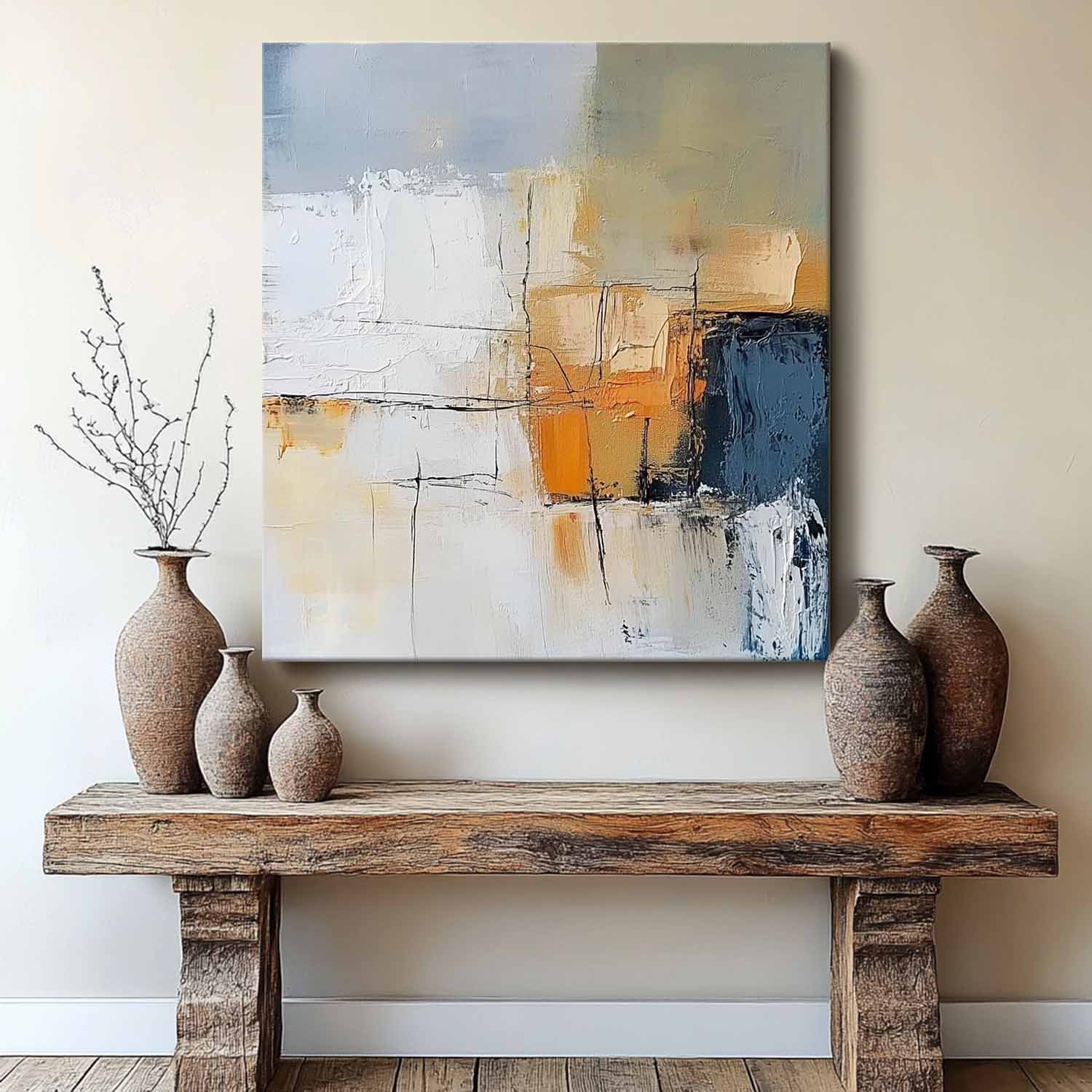 Abstract Canvas Art #AB668