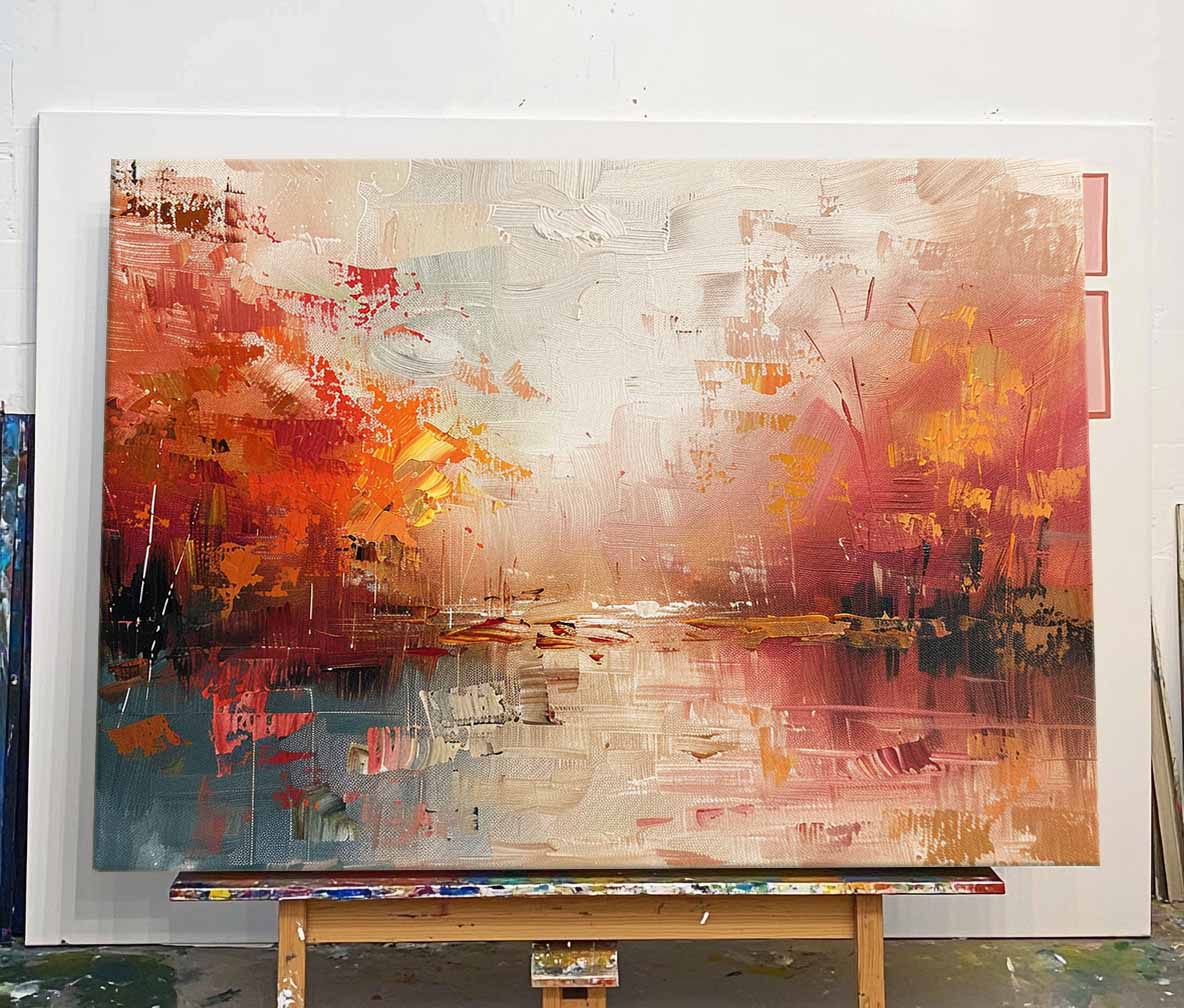 Abstract Canvas Art #AB631