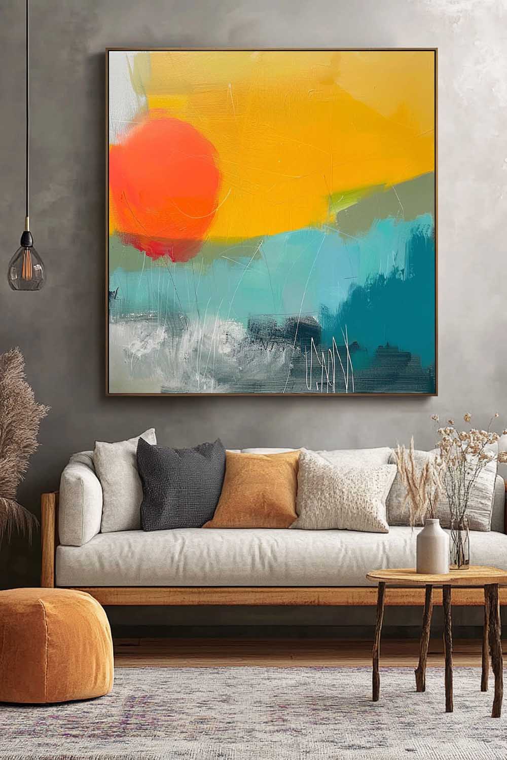 Abstract Canvas Art #AB661