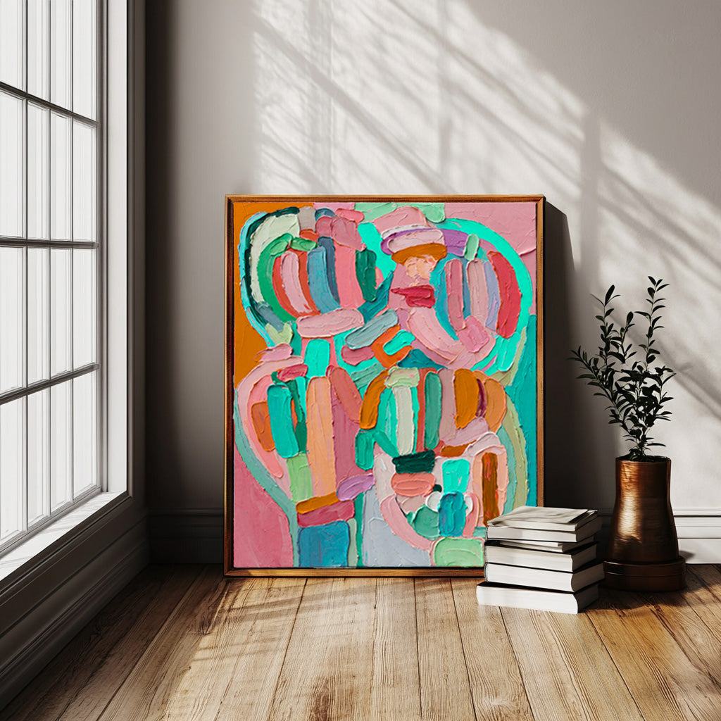 Abstract Canvas Art #AB613