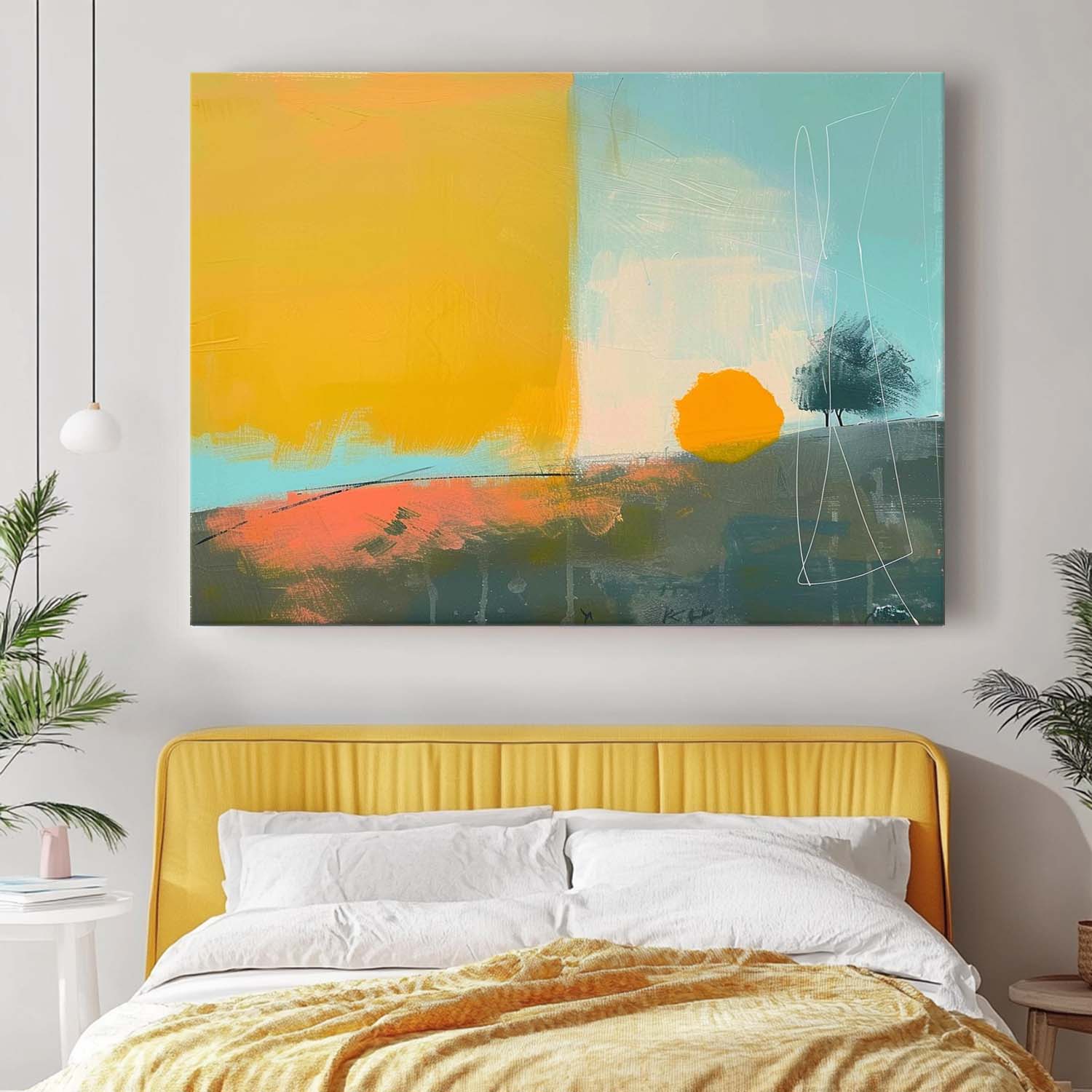 Abstract Canvas Art #AB659