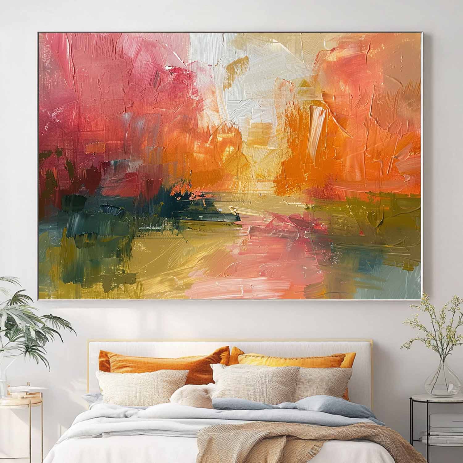 Abstract Canvas Art #AB630